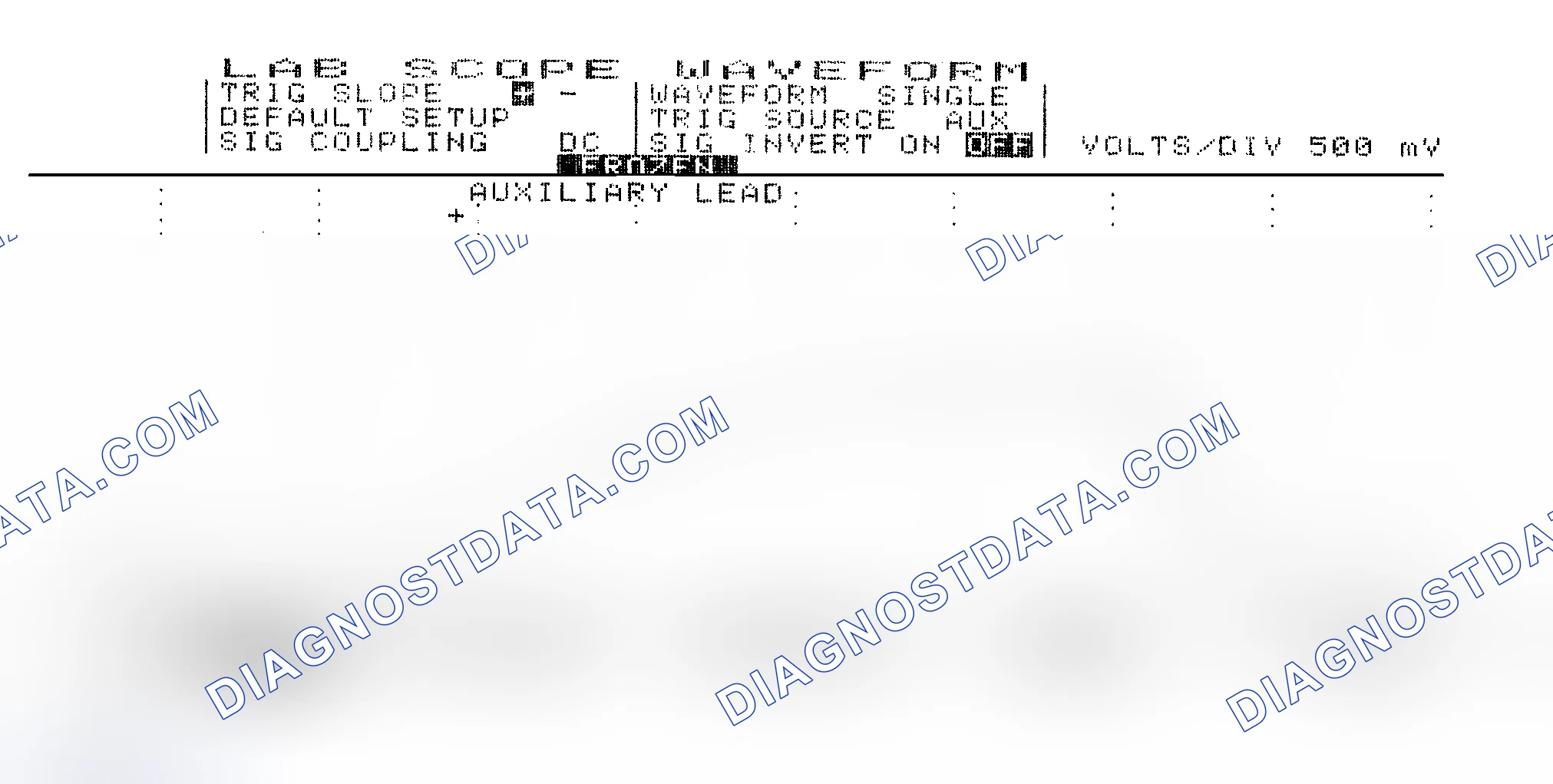 Scheme 14: Single Injector w/Excessive Current Flow - Current Pattern