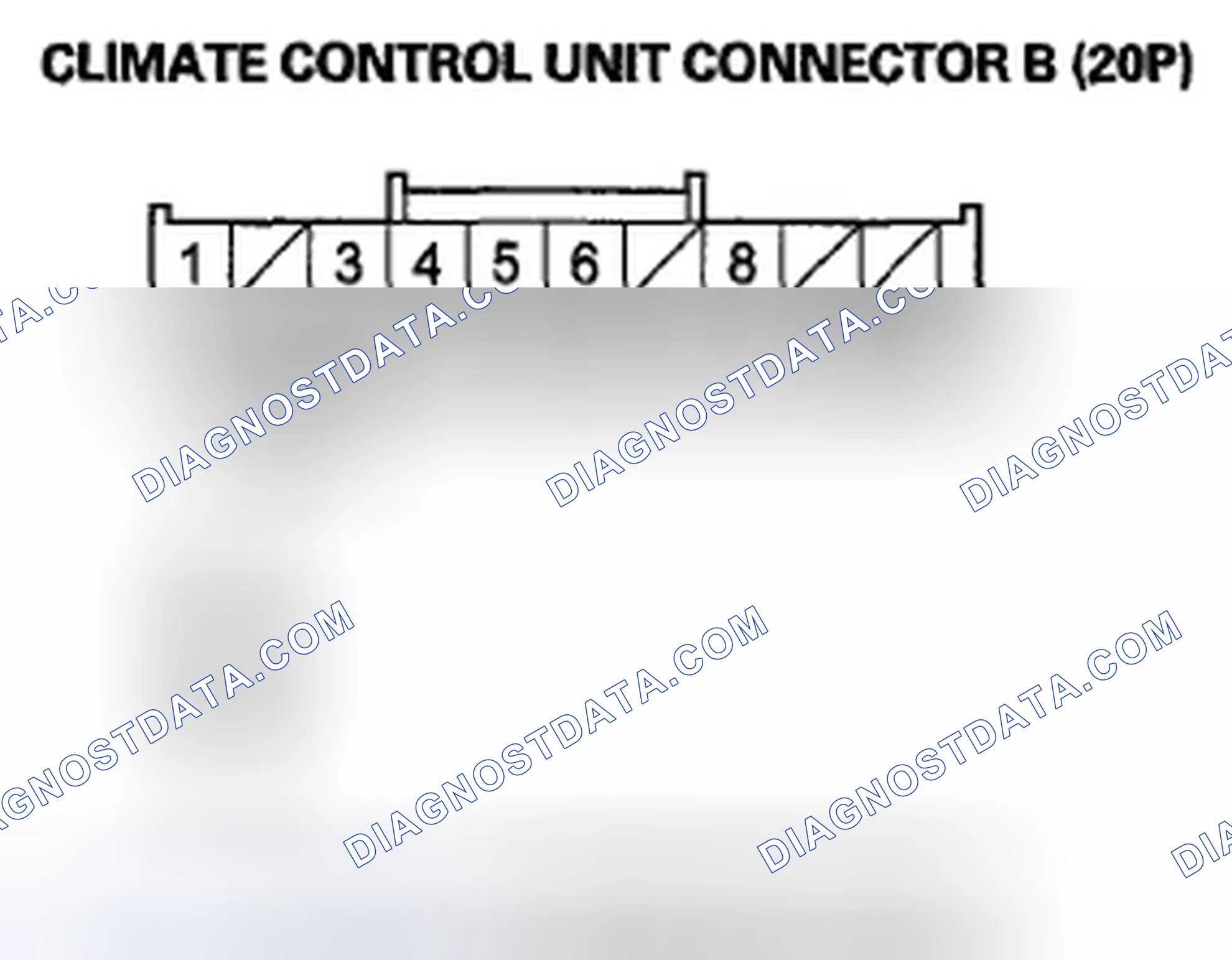 Scheme 104: DTC B1245 or DTC Indicator G: A Short In the Rear Air Mix Control Motor Circuit