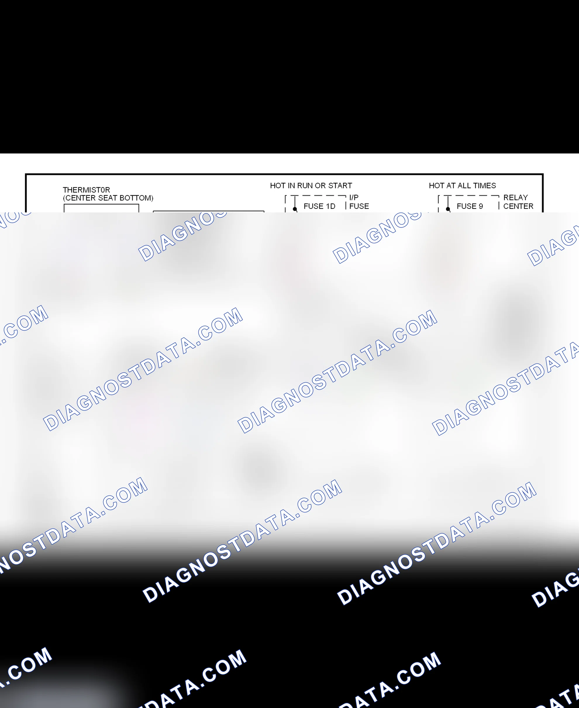 Scheme 7: Power Heated Seats Wiring Diagram (Park Avenue)