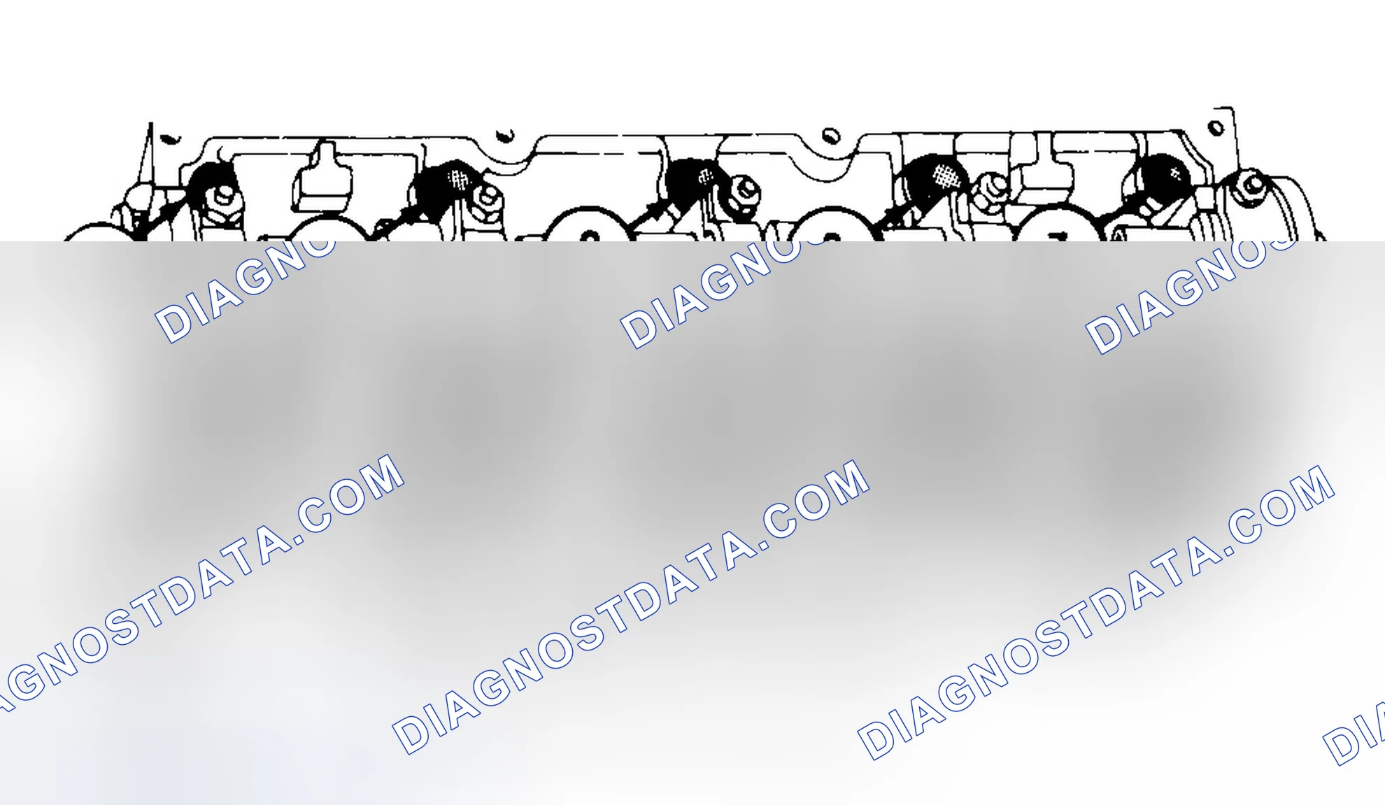 Scheme 7: Typical Cylinder Head Tightening or Loosening Sequence