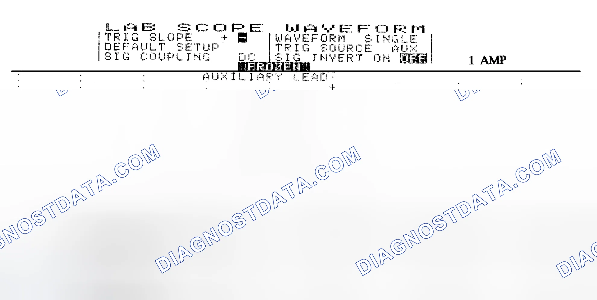 Scheme 20: Single Injector w/Normal Current Flow - Current Pattern