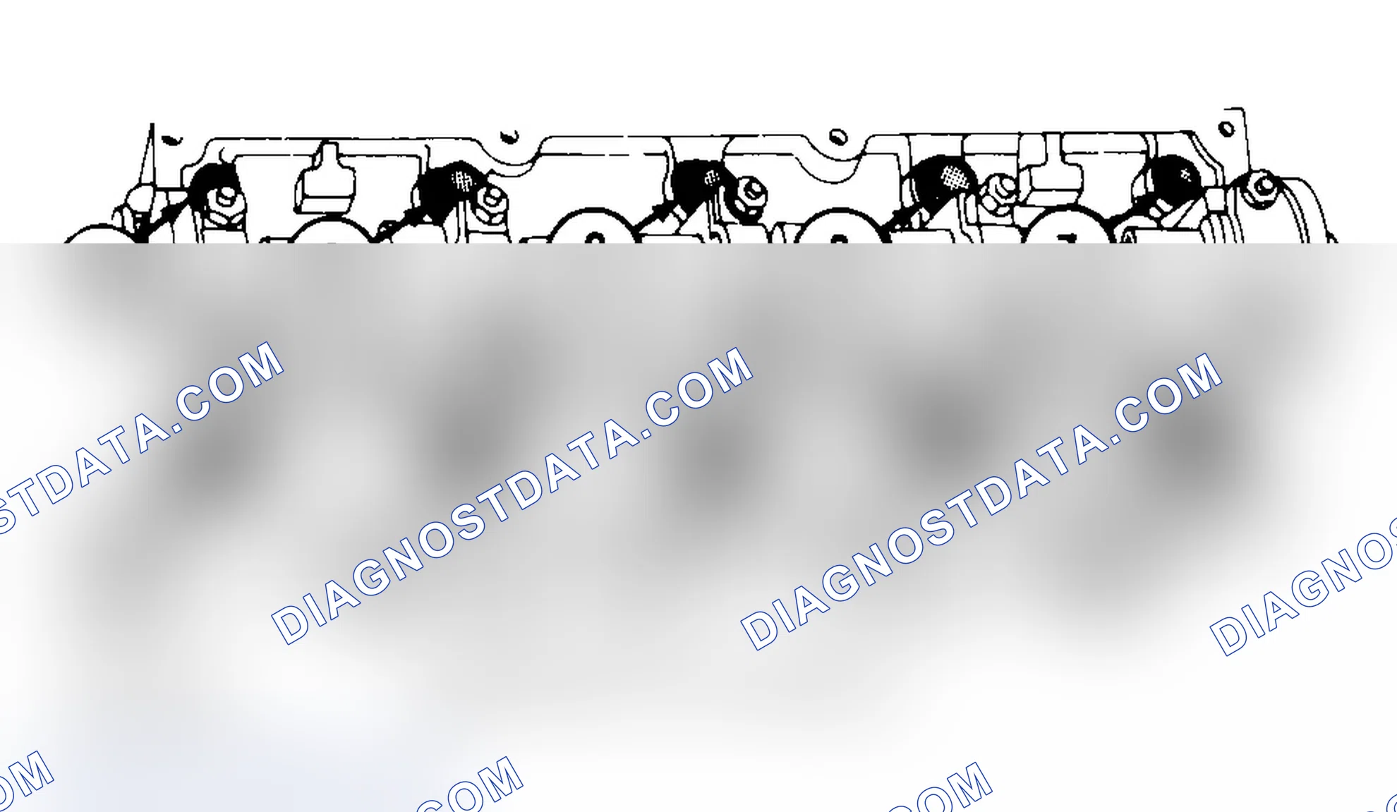 Scheme 3: Typical Cylinder Head Tightening or Loosening Sequence