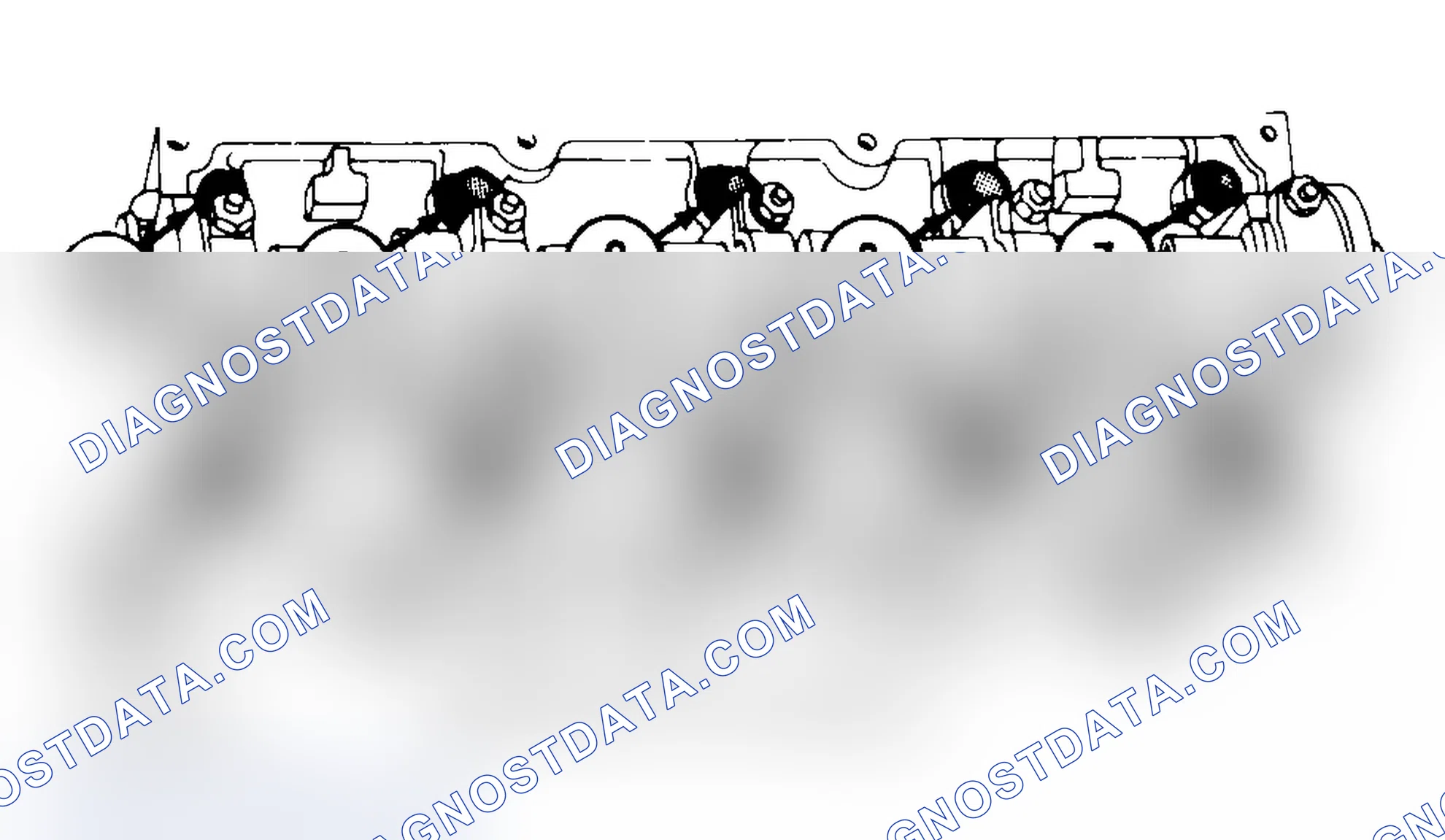 Scheme 3: Typical Cylinder Head Tightening or Loosening Sequence