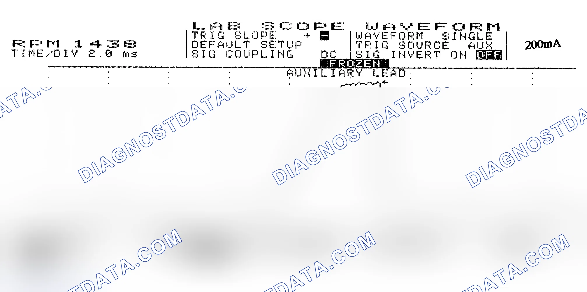 Scheme 15: Single Injector w/Normal Current Flow - Current Pattern