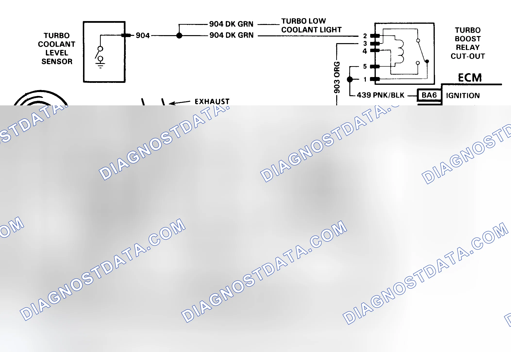 Scheme 126: Code 31 Schematic (4.3L Turbo) Turbo Overboost