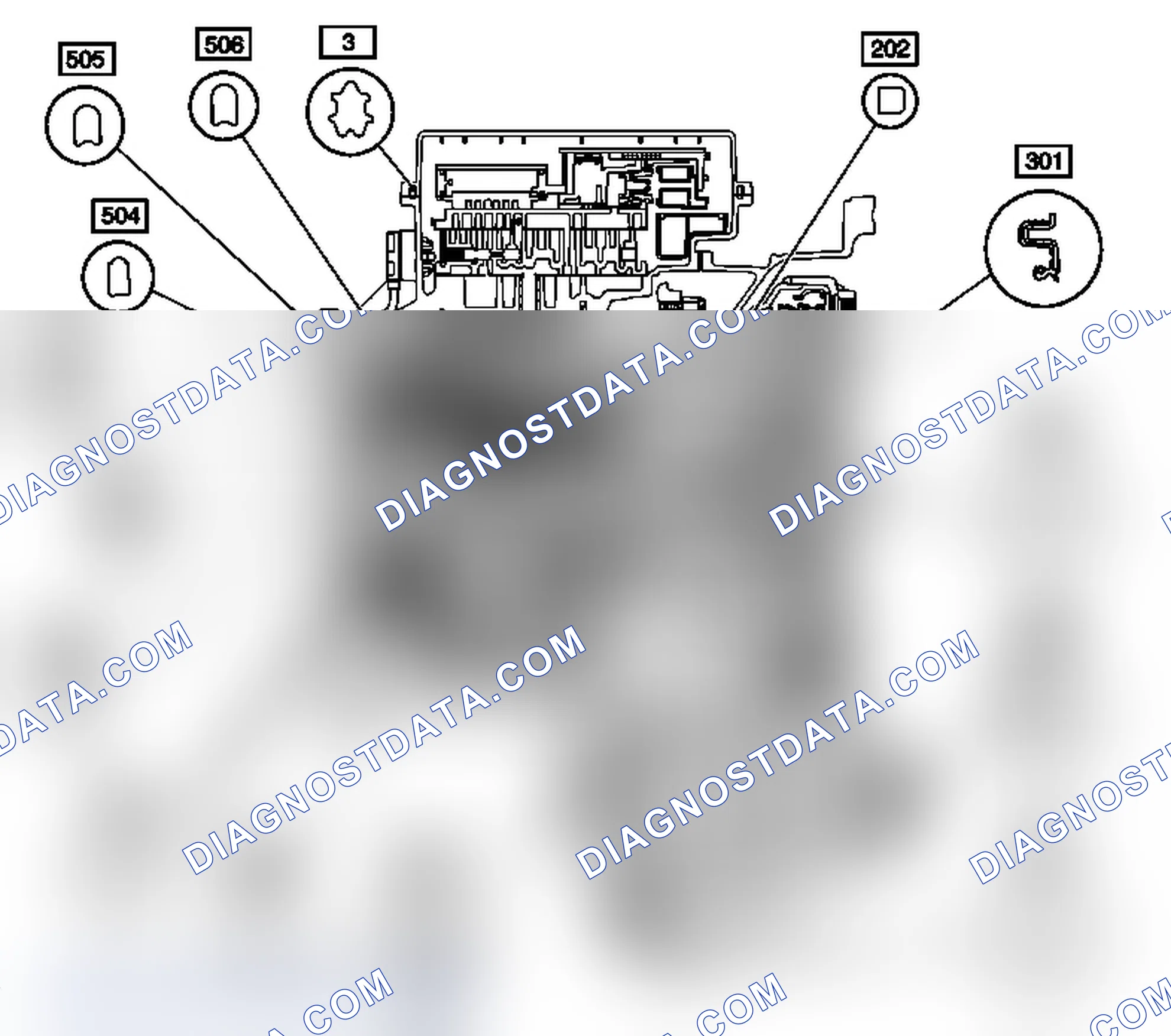 Scheme 126: A/Trans Seal Kit (Gen 2) 24260603 (1 of 2)