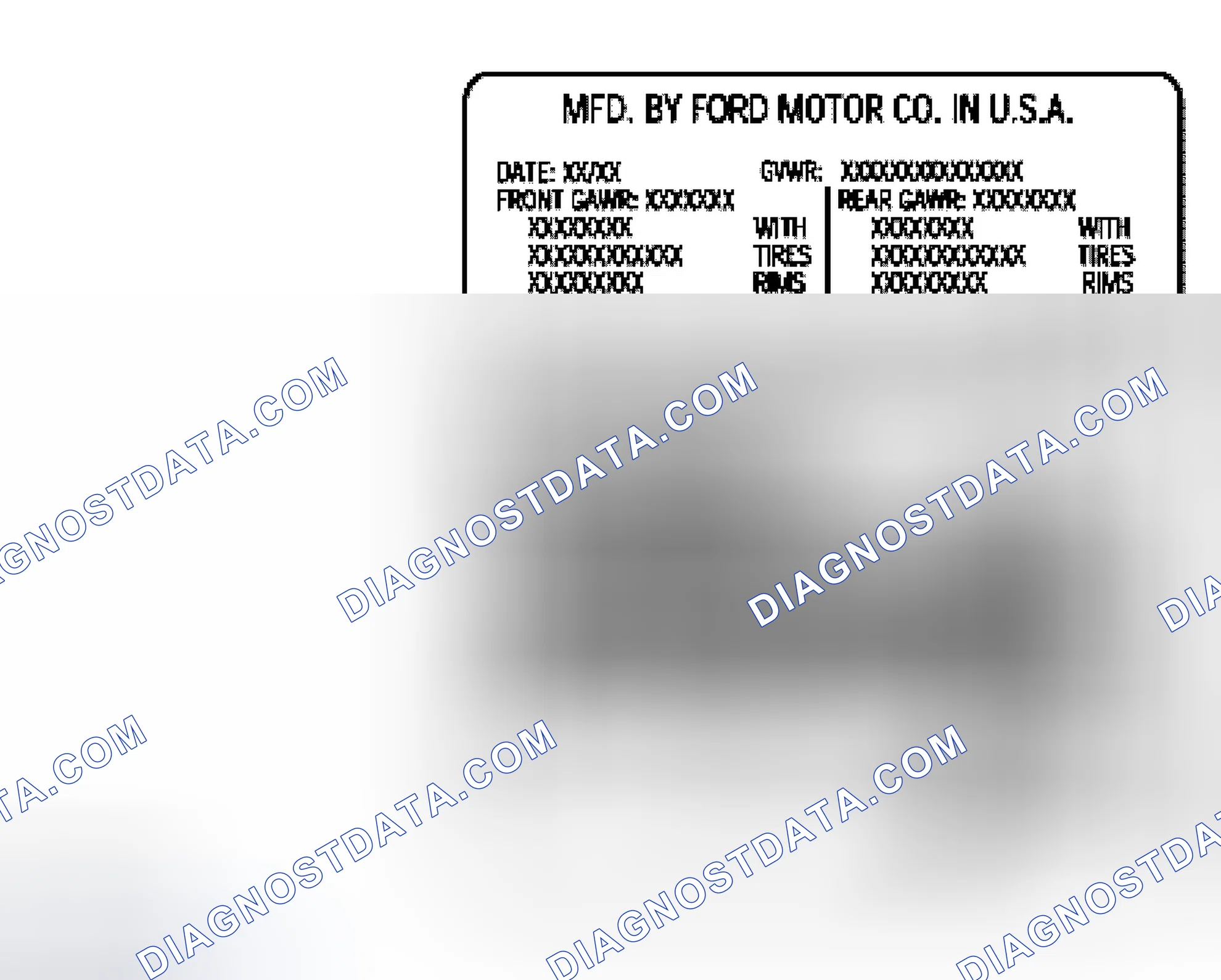 Scheme 10: Engine Calibration Information (Truck)