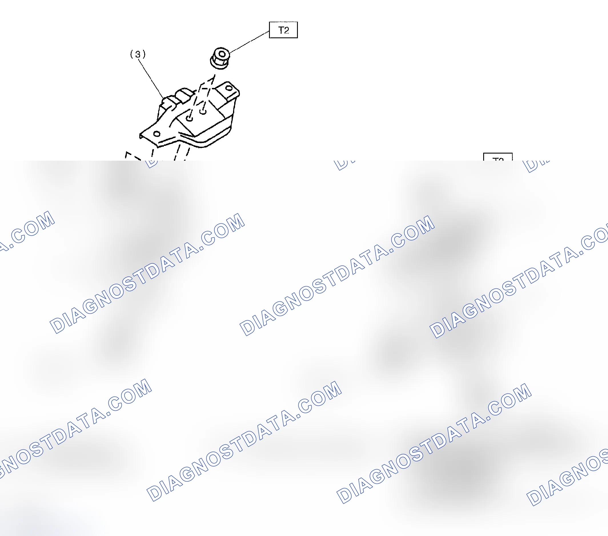 Scheme 489: ENGINE MOUNTING
