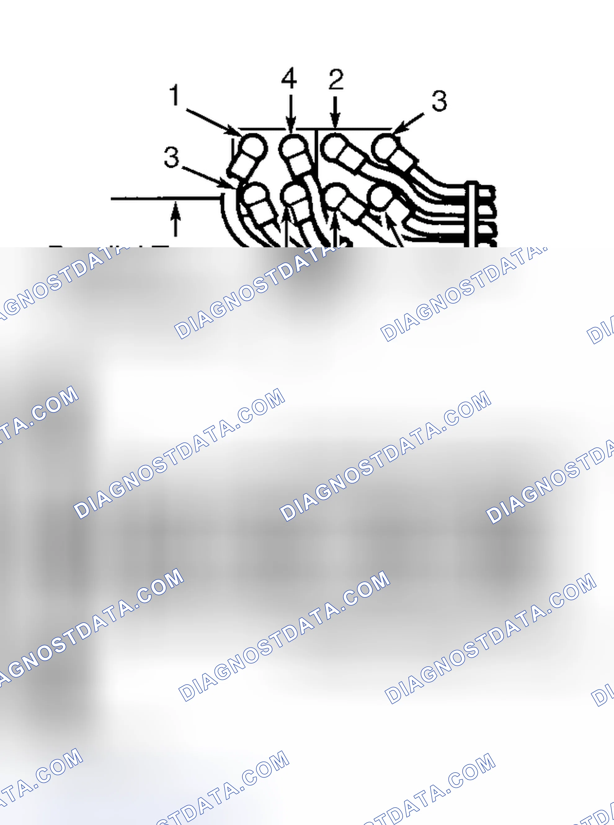 Scheme 7: Identifying Firing Order & Timing Marks (2.3L OHC)