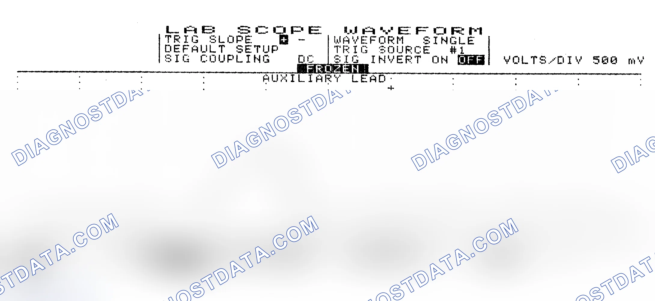 Scheme 10: Single Injector w/Excessive Current Flow - Current Pattern