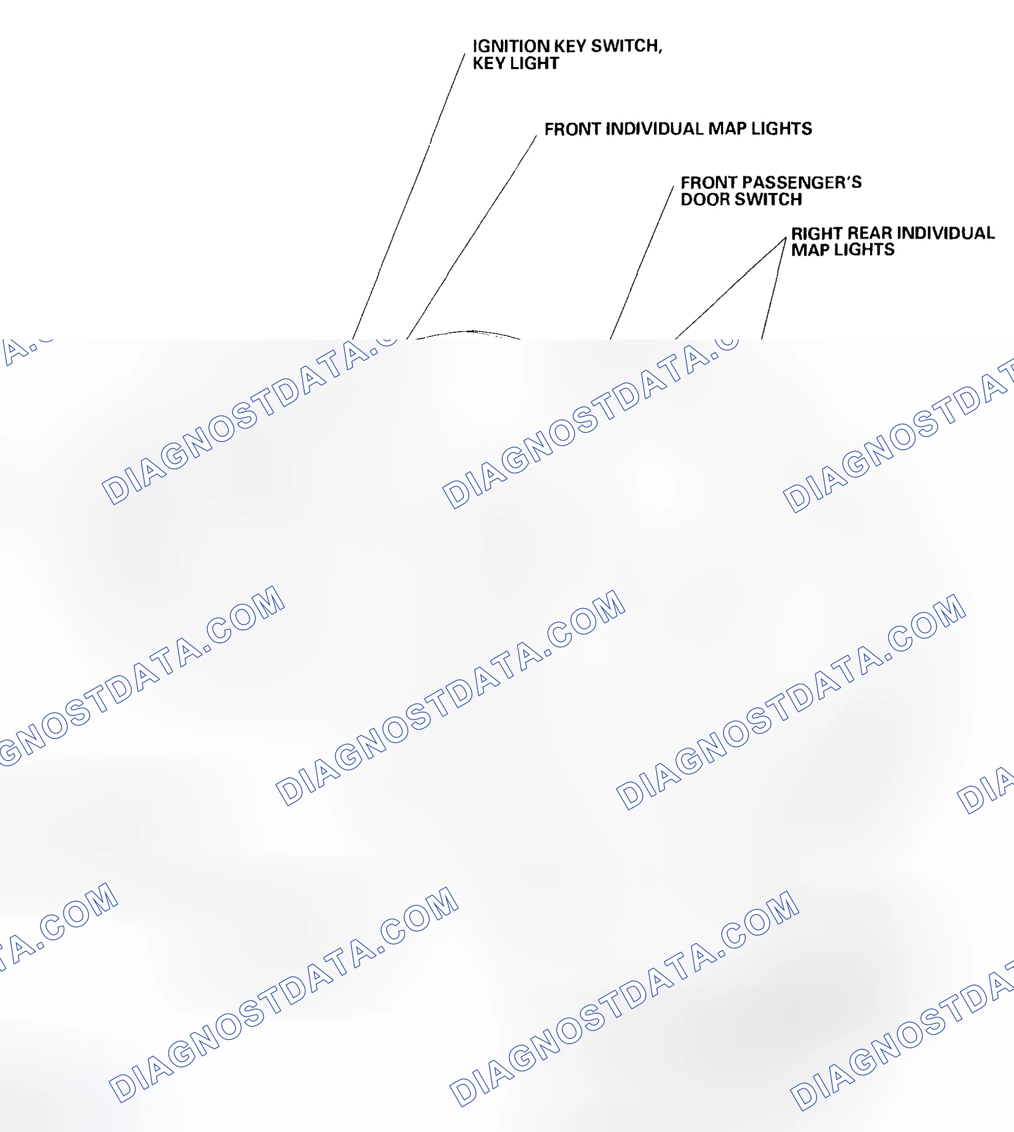Scheme 17: Component Location Index (Entry Light Control System)