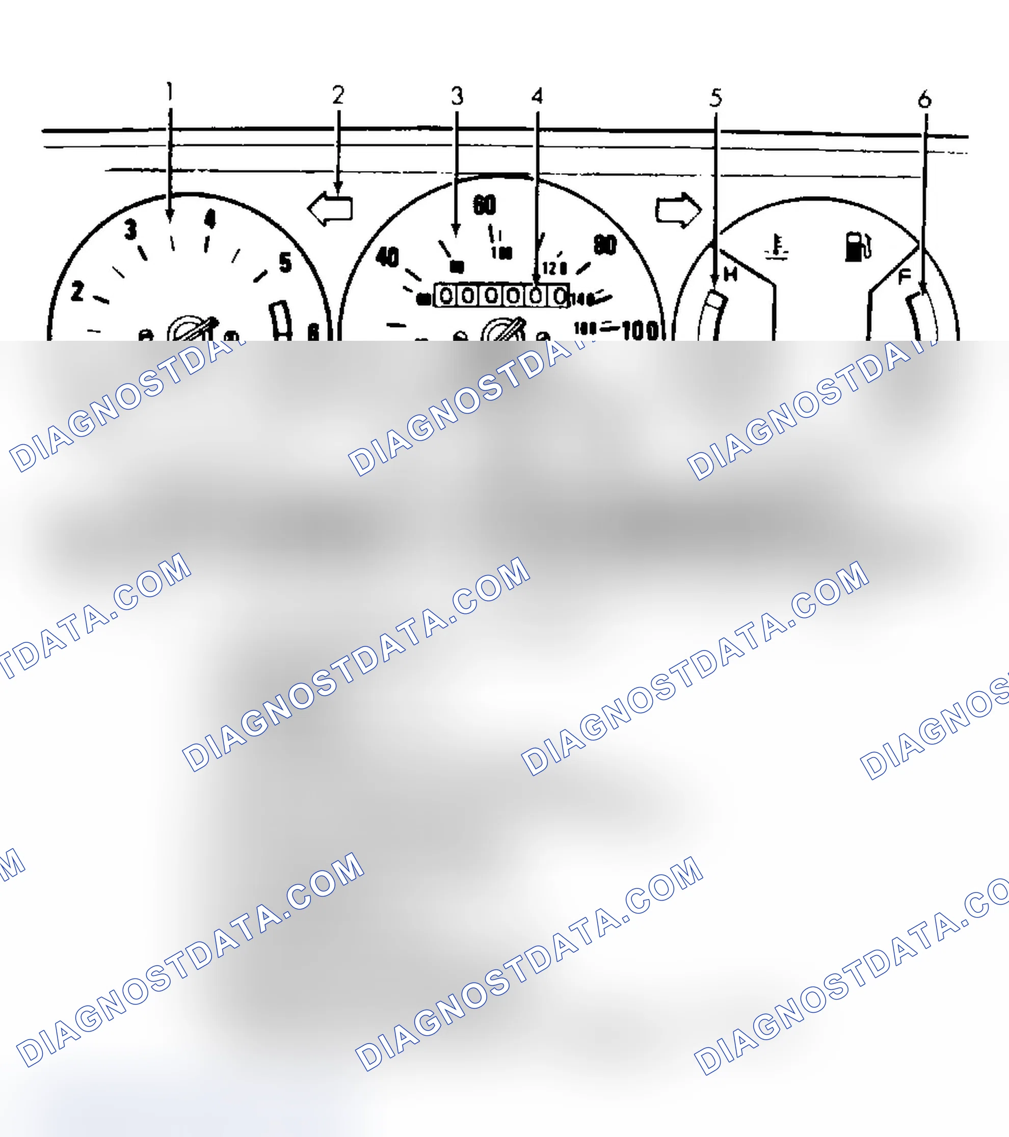 Scheme 1: SERVICE INDICATOR & WARNING LIGHTS