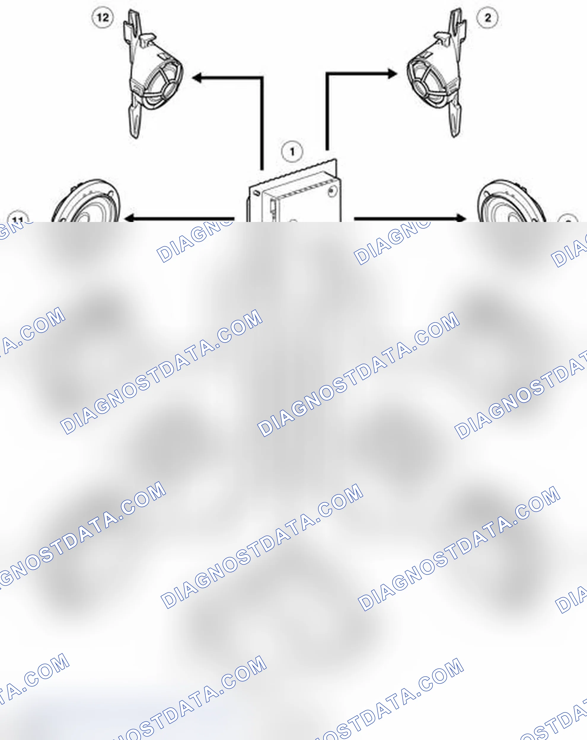Scheme 24: DSP SYSTEM - SPEAKER CONTROL DIAGRAM