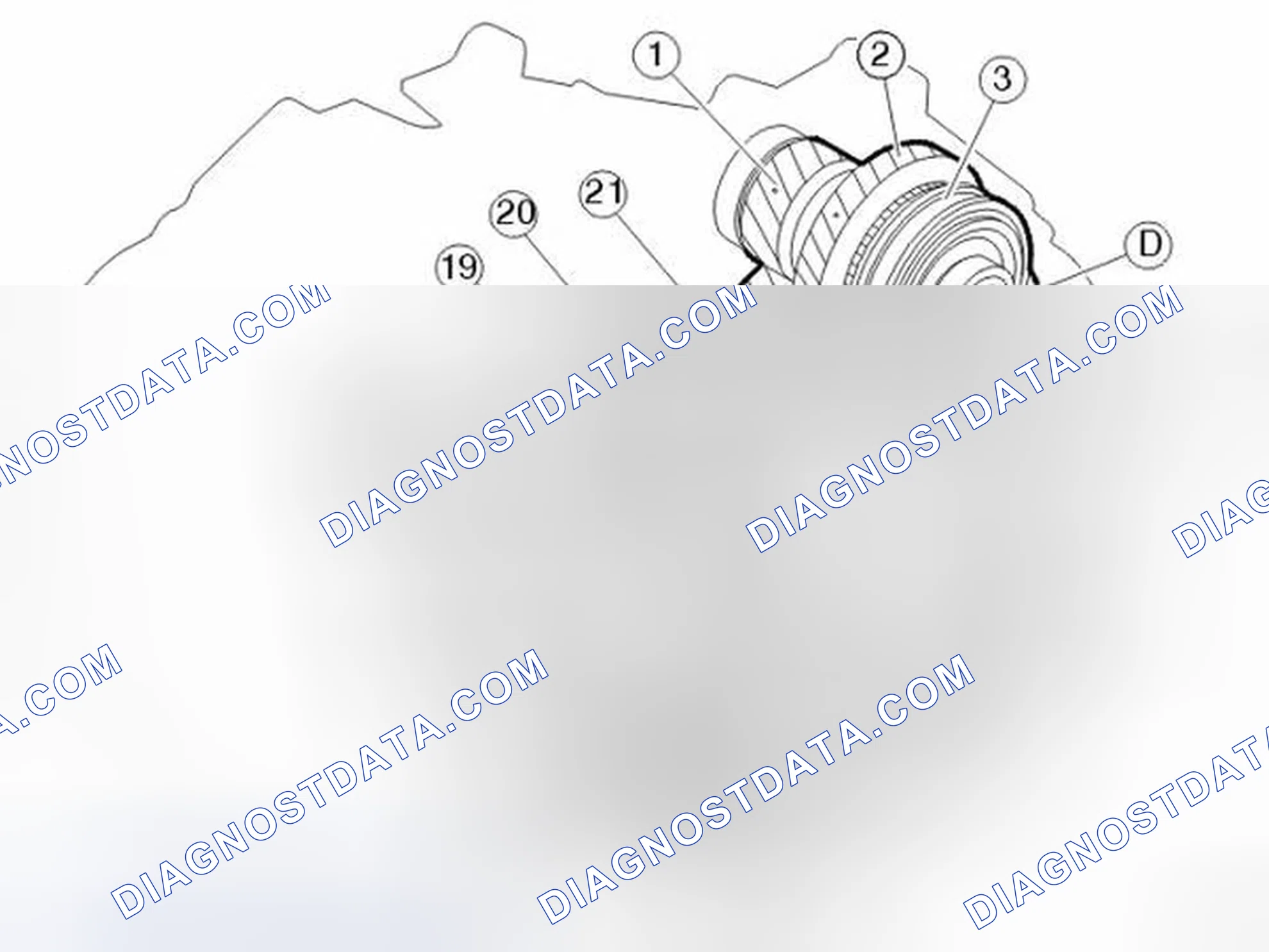 Scheme 301: Transmission, Internal Components