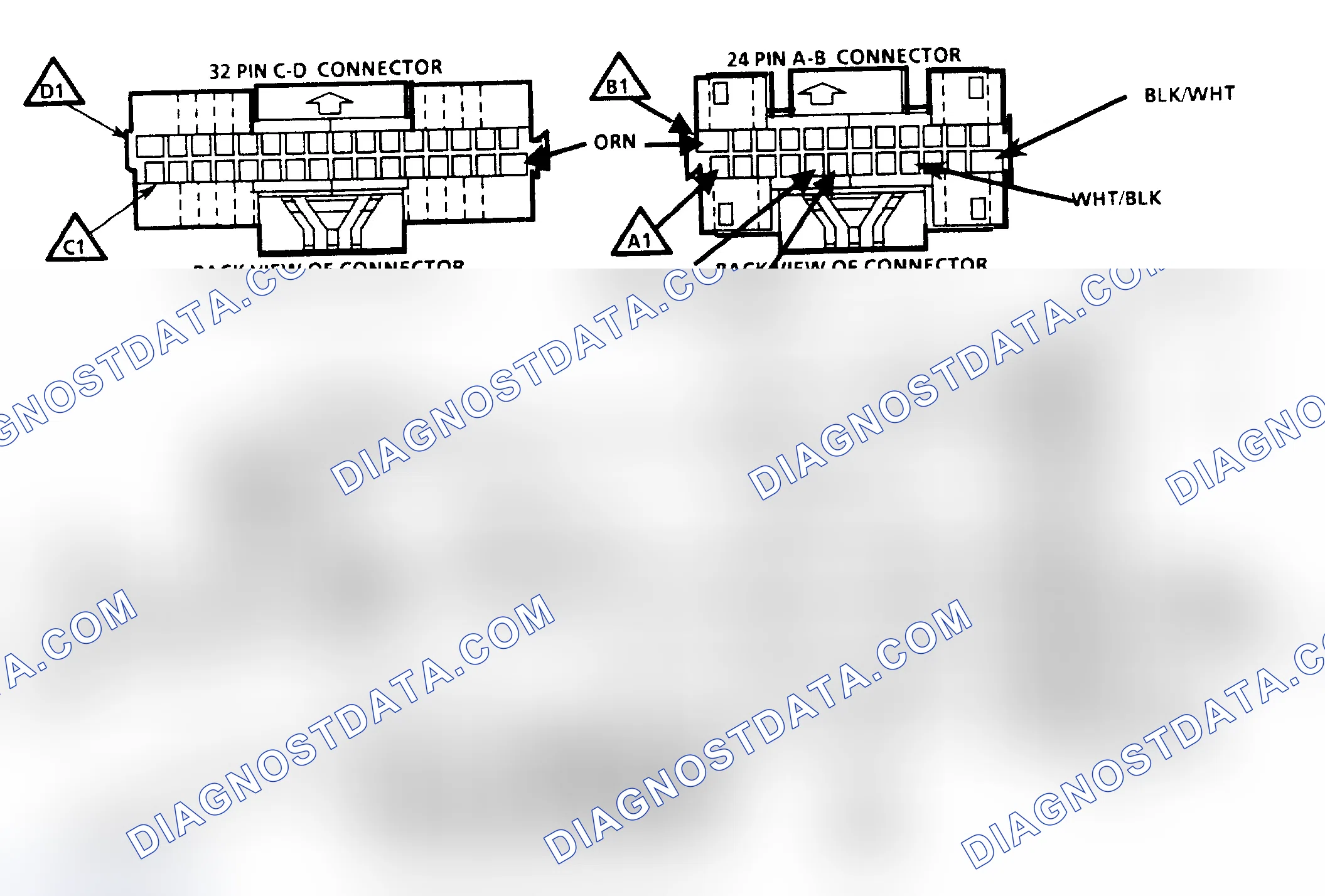 Scheme 263: Chart A1 Schematic, No "CHECK ENGINE" Light (All Engines)