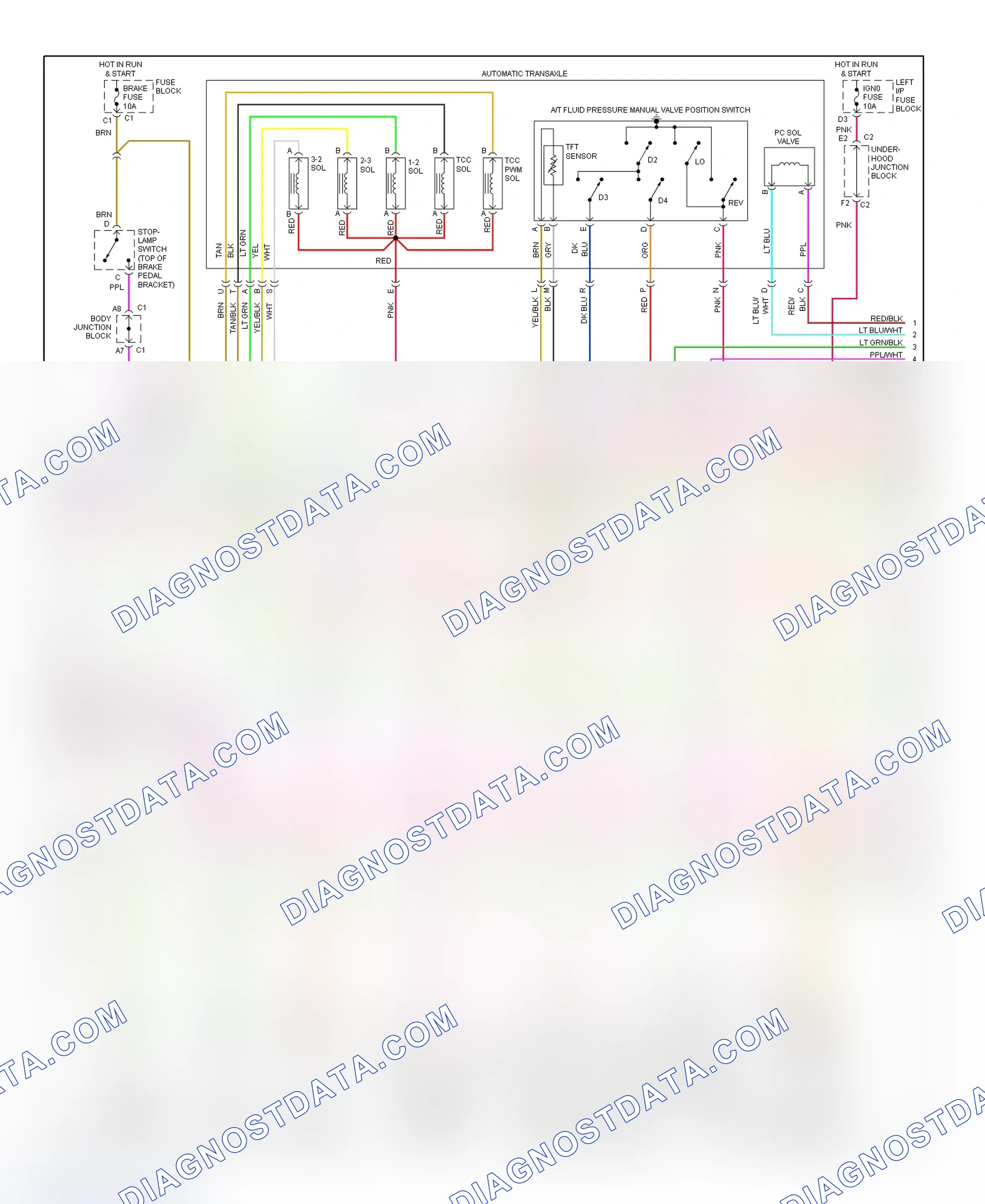 Scheme 22: PCM Wiring Diagram (Sierra & Silverado - 4.3L VIN W - 3 Of 4)