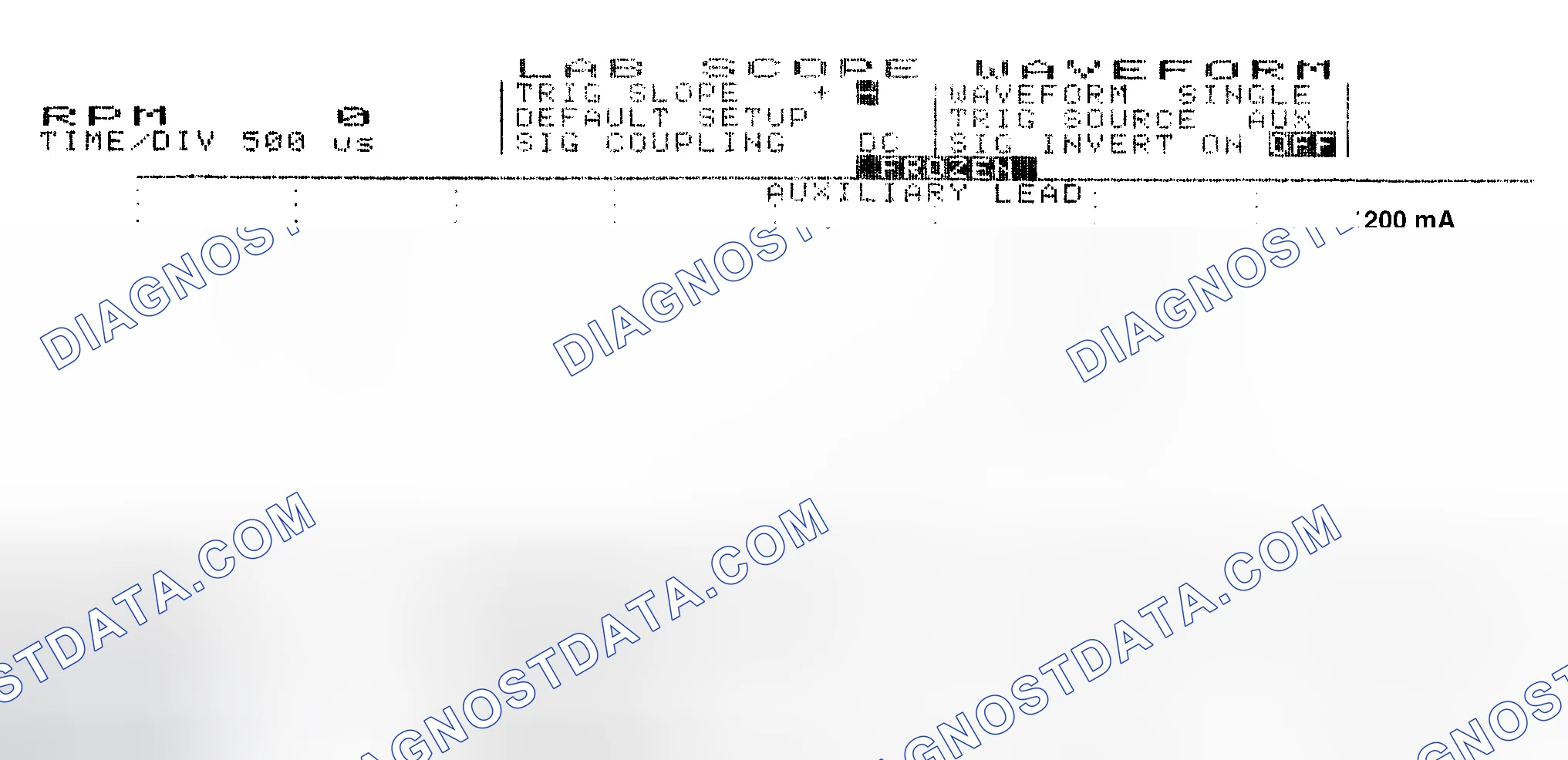 Scheme 17: Single Injector w/Normal Current Flow - Current Pattern
