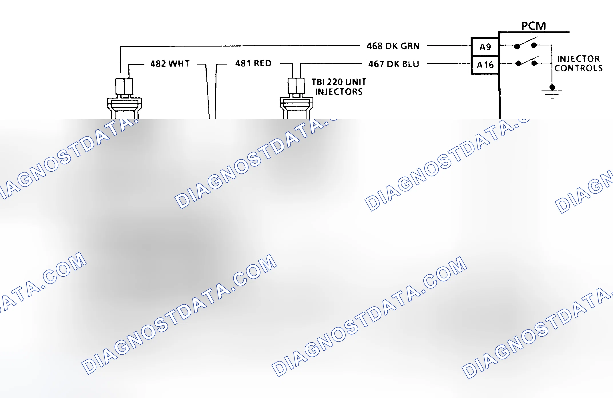 Scheme 68: Code 42 Schematic ("C" & "K" Series Exc. 5.7L M/T) Ignition Control