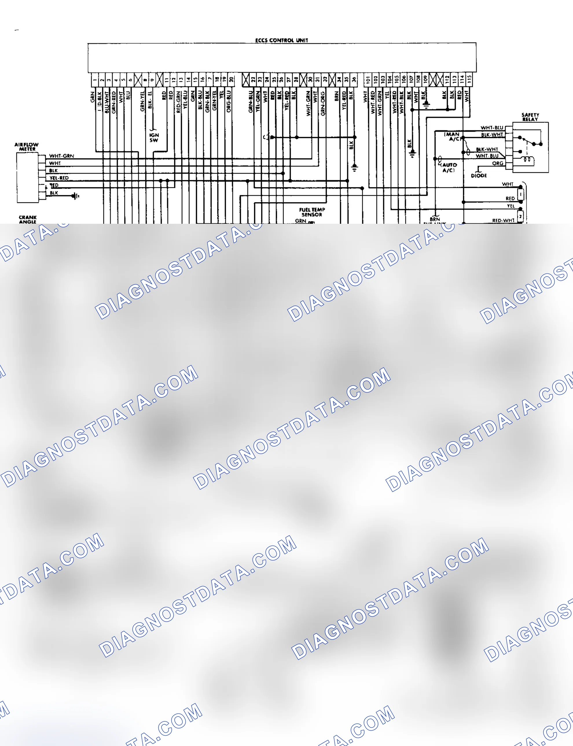 Scheme 185: Maxima ECCS Wiring Diagram