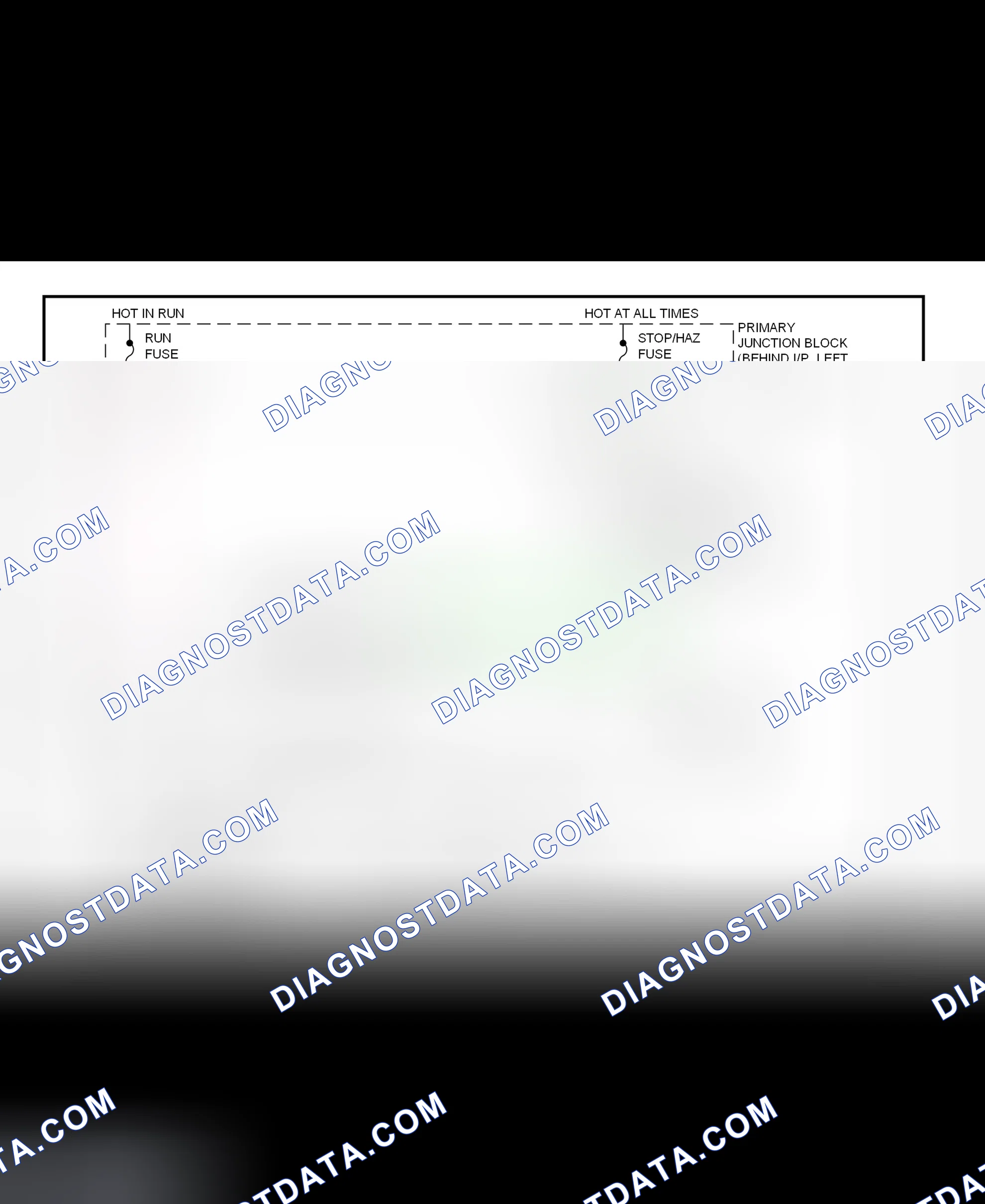 Scheme 135: Shift Interlock System Wiring Diagram (1997 Cougar & Thunderbird)