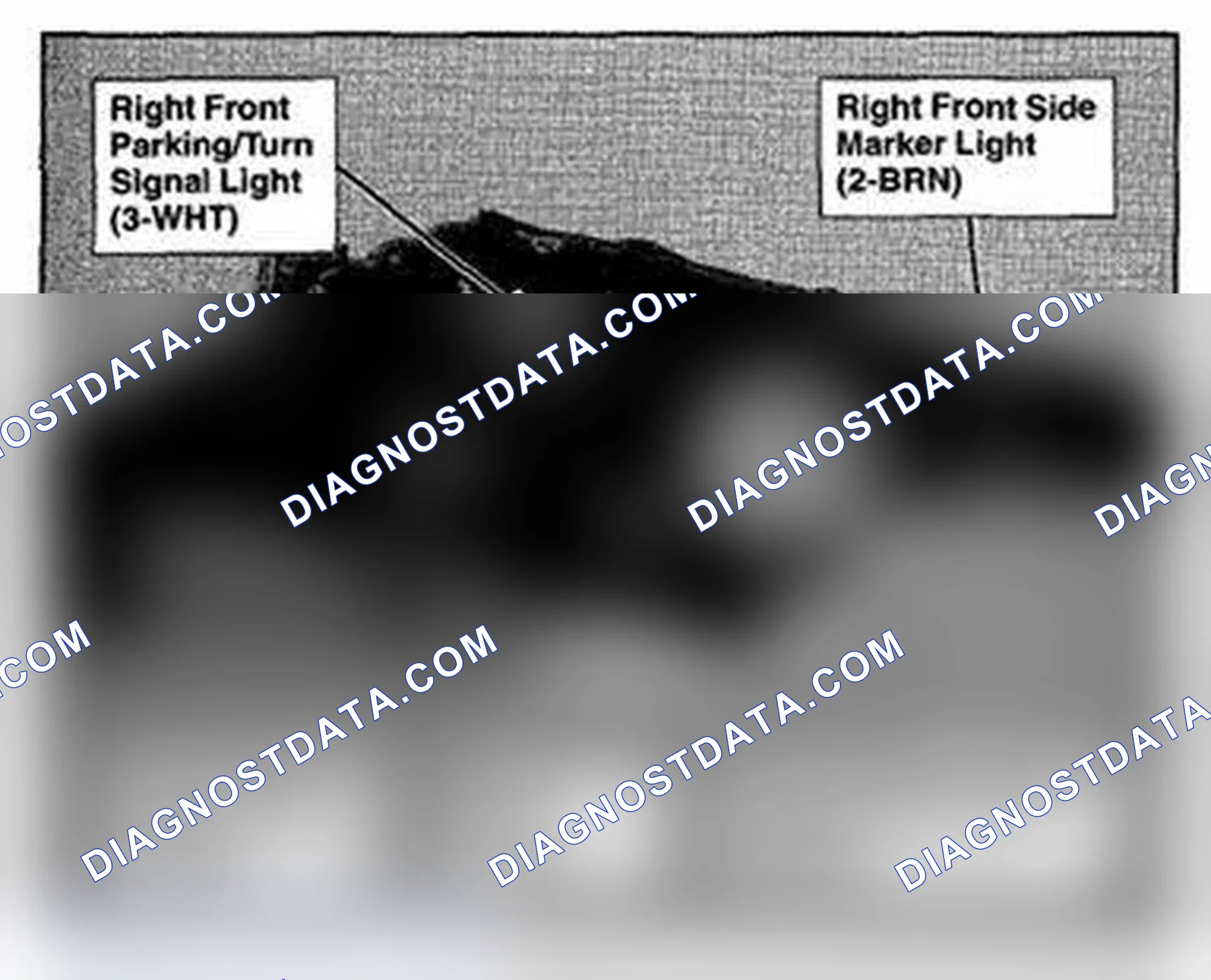 Scheme 410: Behind Right Headlight Component Location (Photo 5)