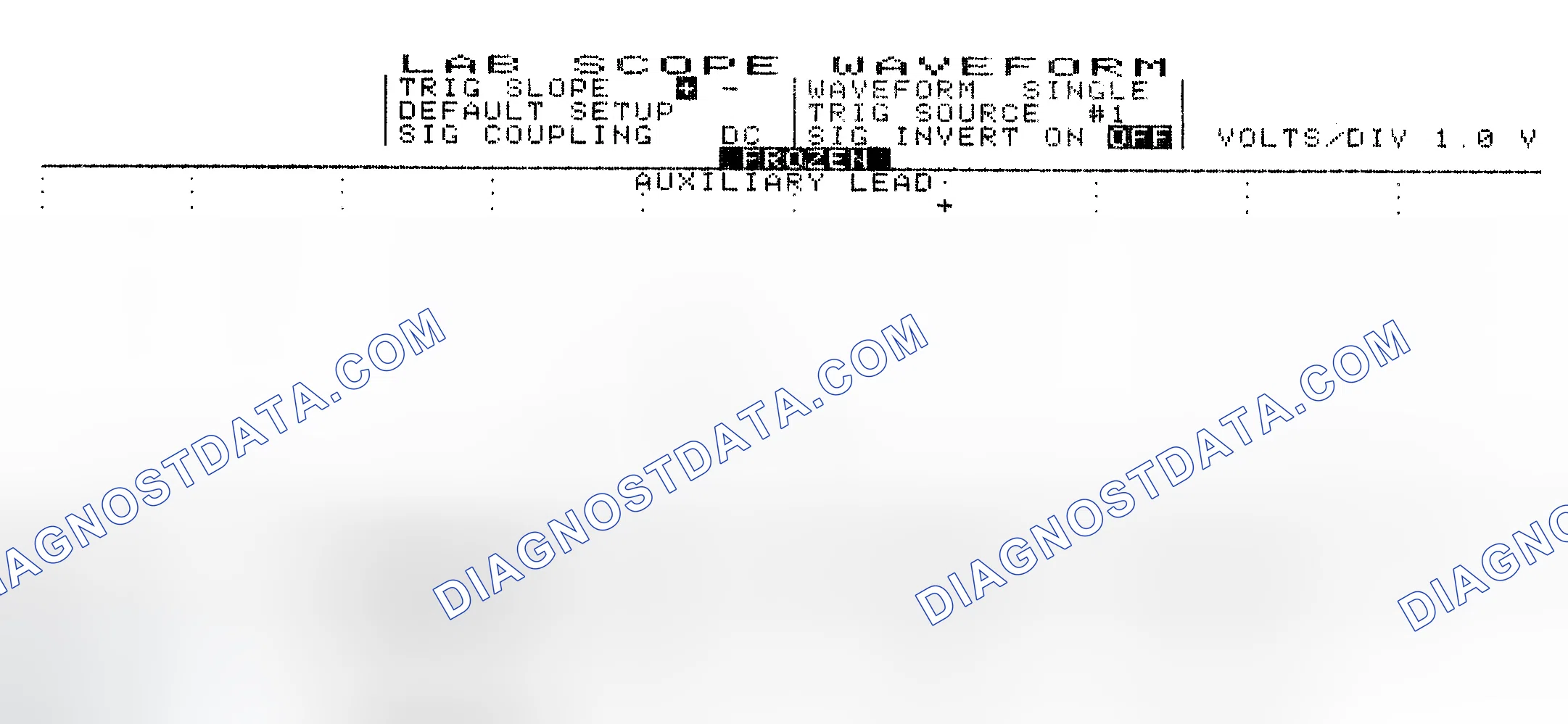 Scheme 8: Injector Bank w/Excessive Current Flow - Current Pattern
