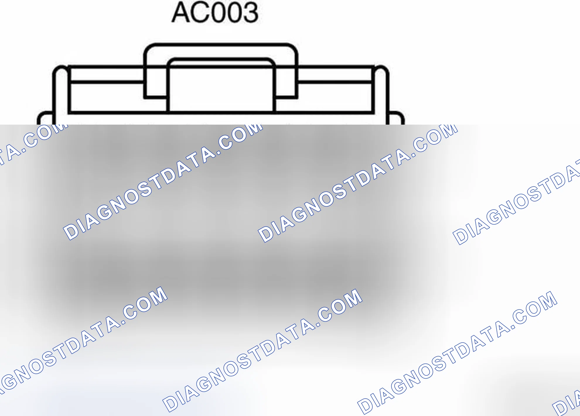 Scheme 18: Connector Pin Identity Chart for AC003