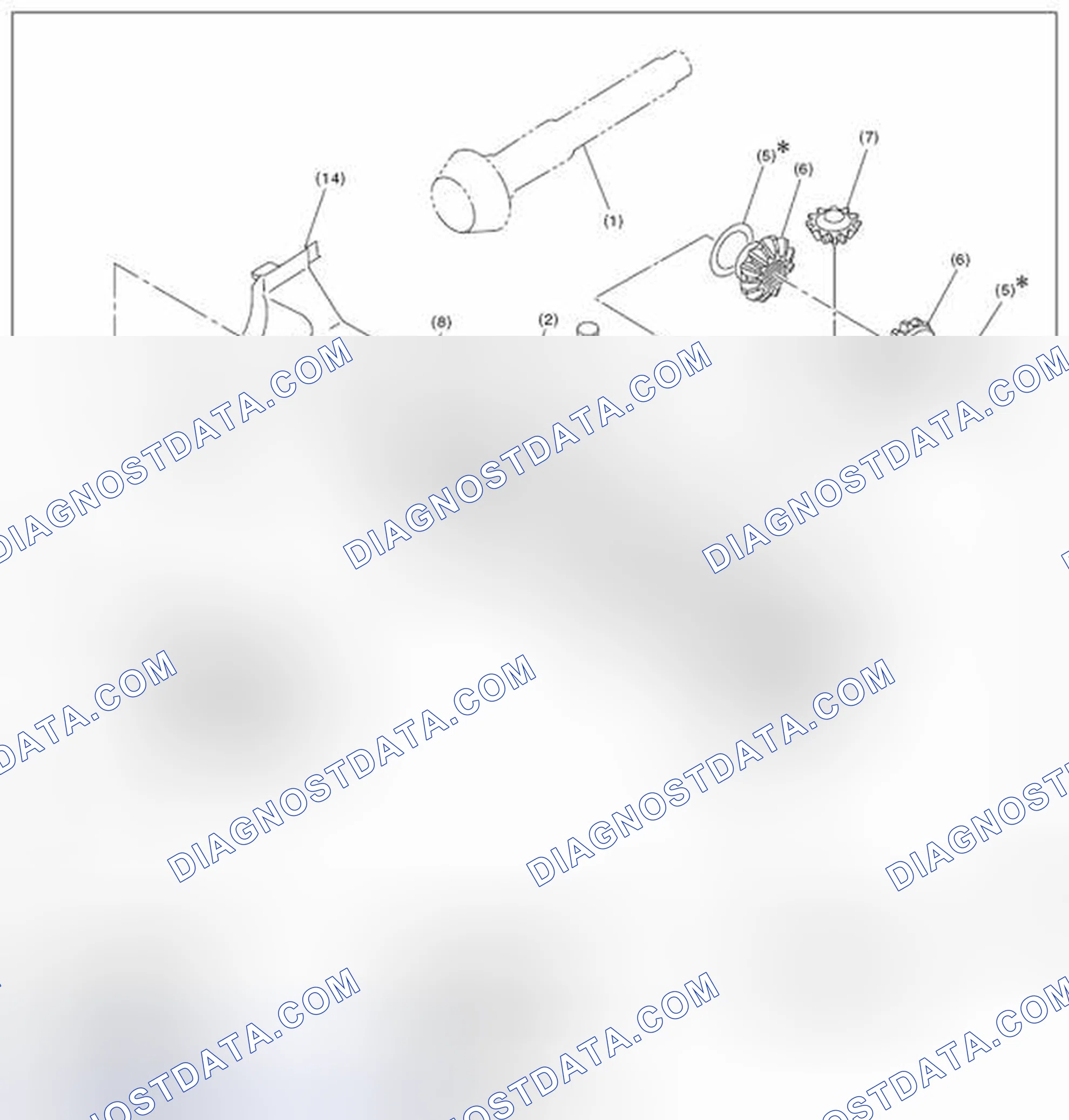 Scheme 26: FRONT DIFFERENTIAL