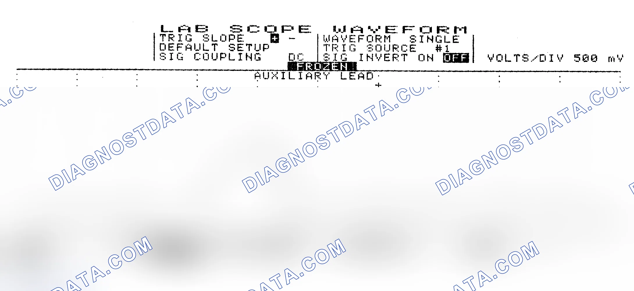 Scheme 10: Single Injector w/Excessive Current Flow - Current Pattern
