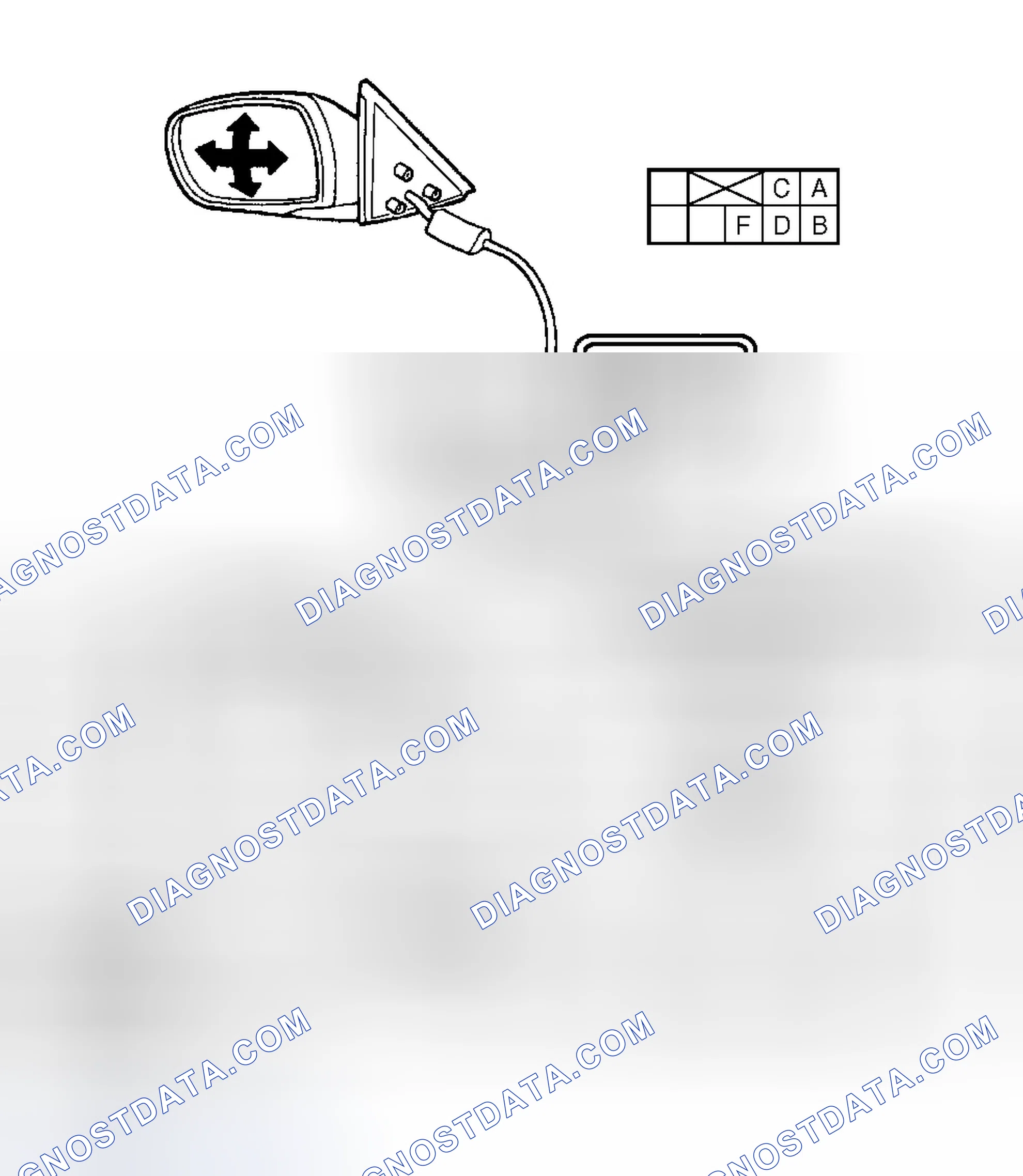 Scheme 5: POWER MIRROR MOTOR
