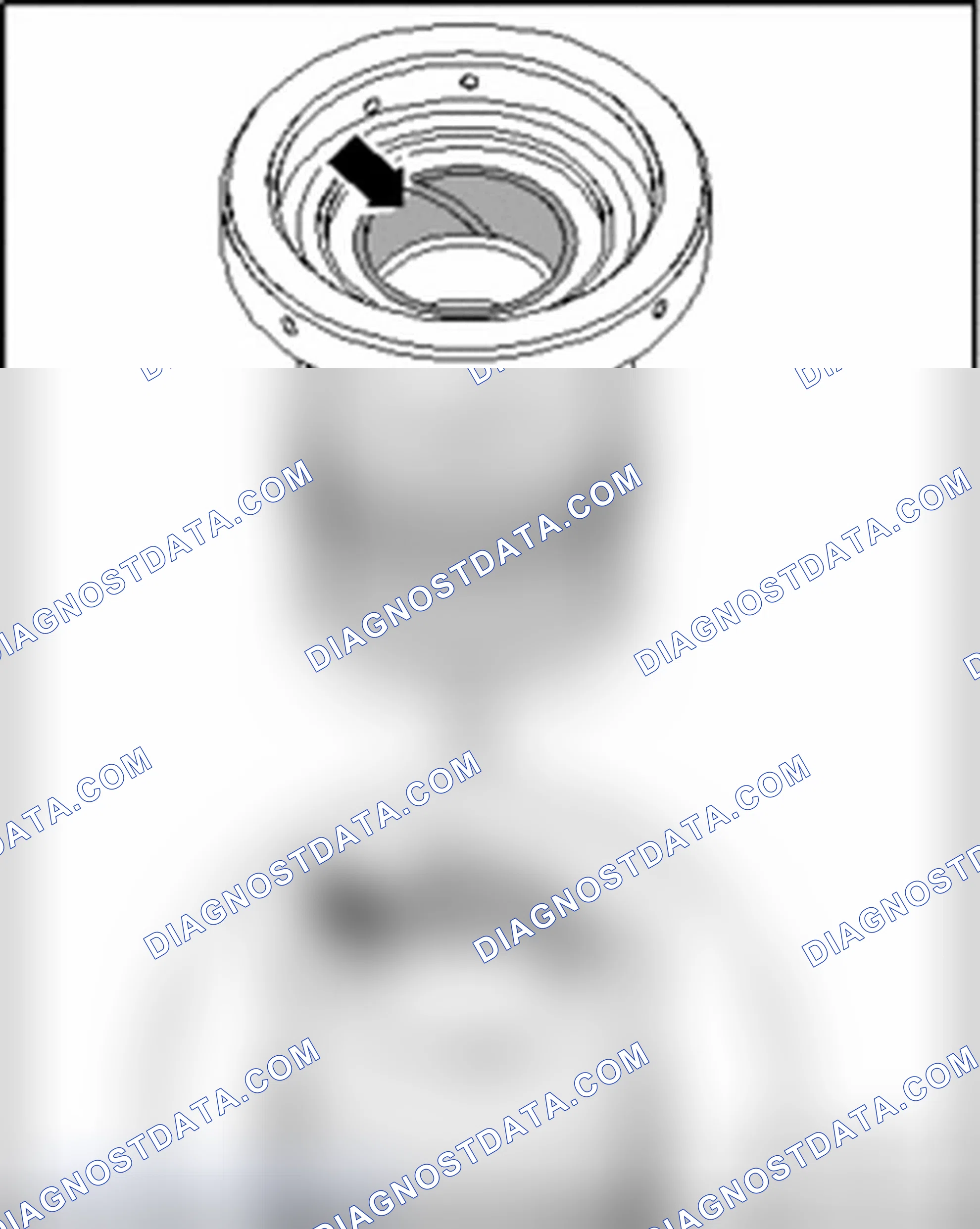 Scheme 1220: Checking upper and lower brass sleeves in freewheel inner race for wear