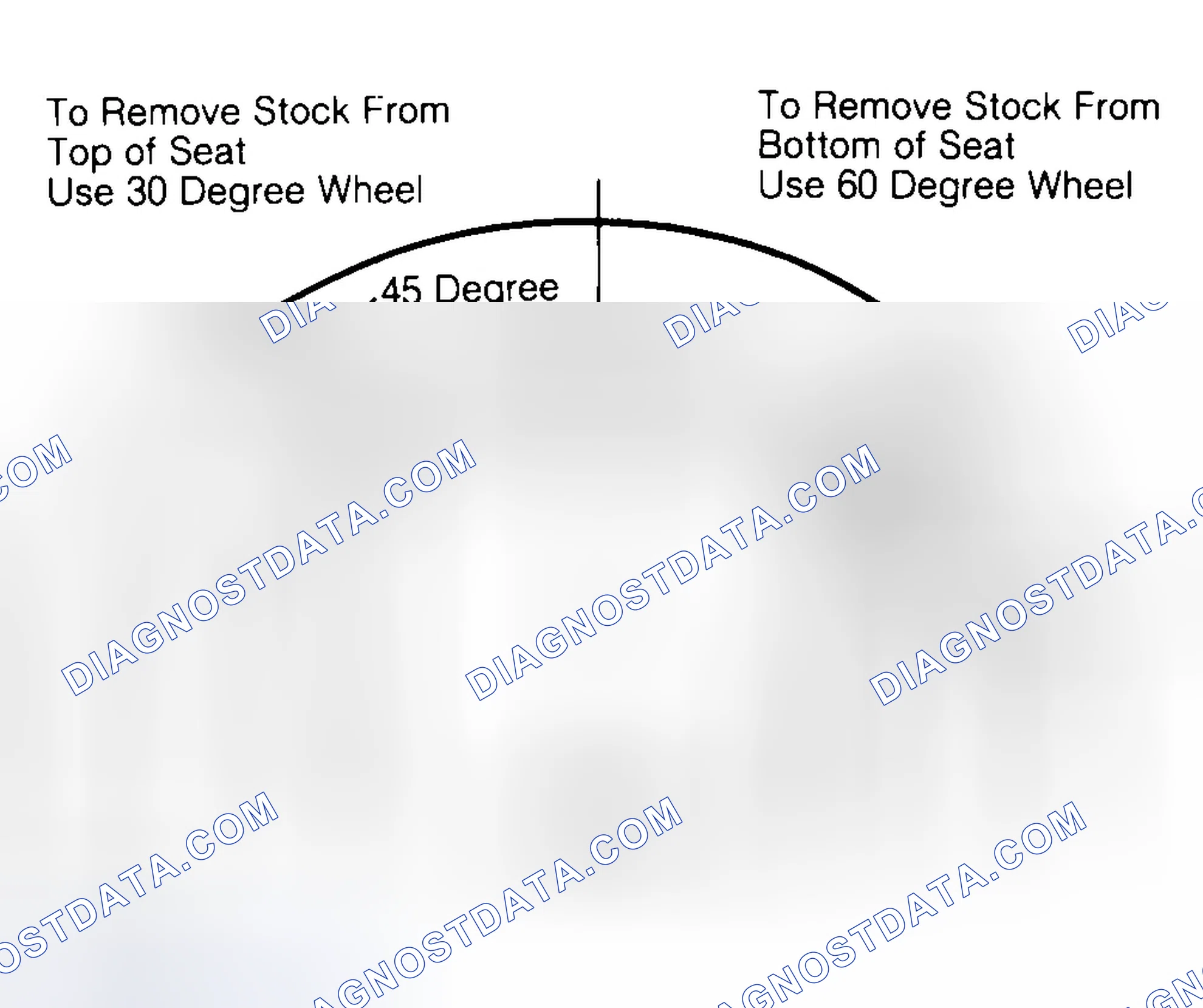 Scheme 19: Adjusting Valve Seat Width