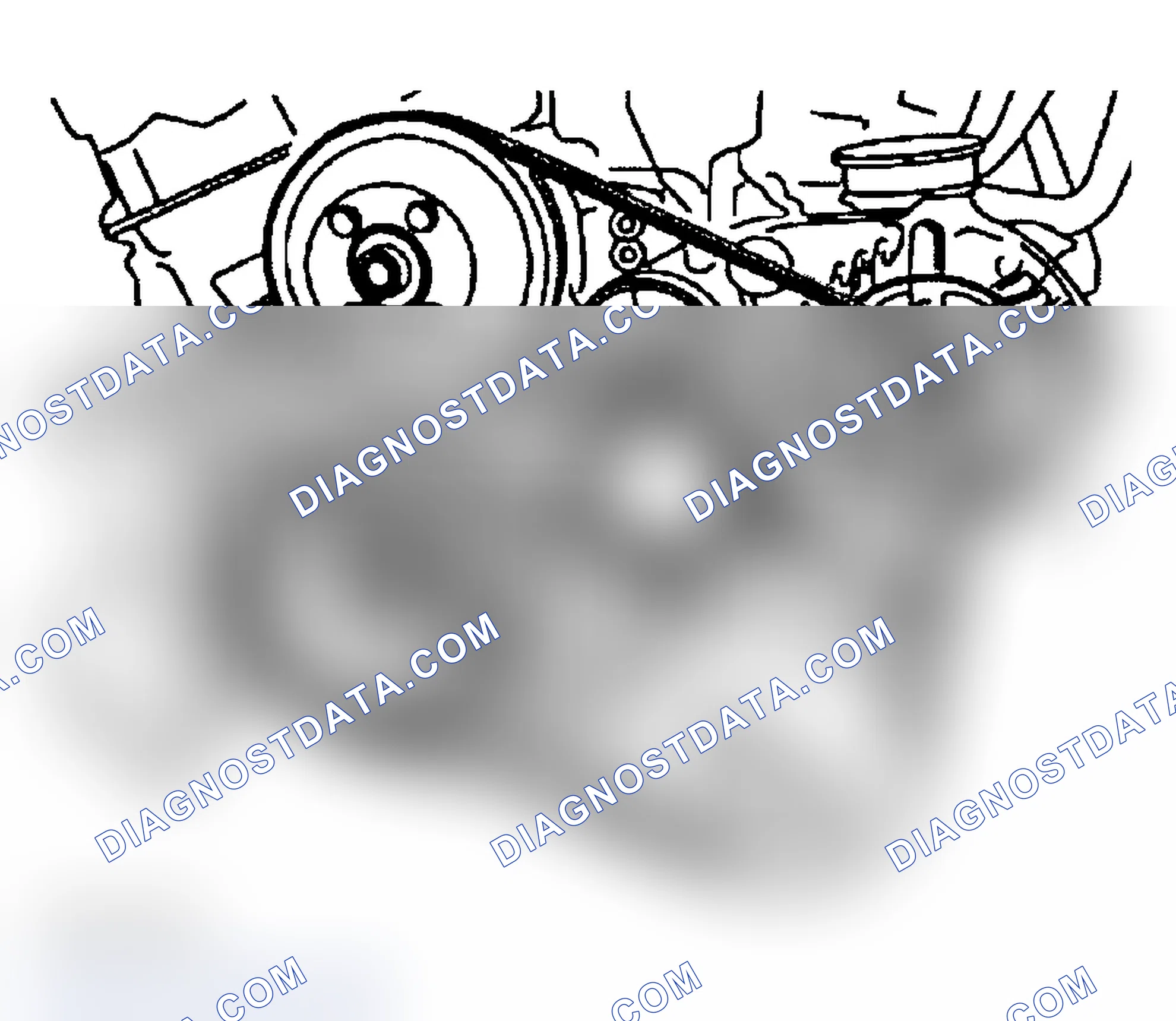 Scheme 1: Drive Belt Routing (M54)