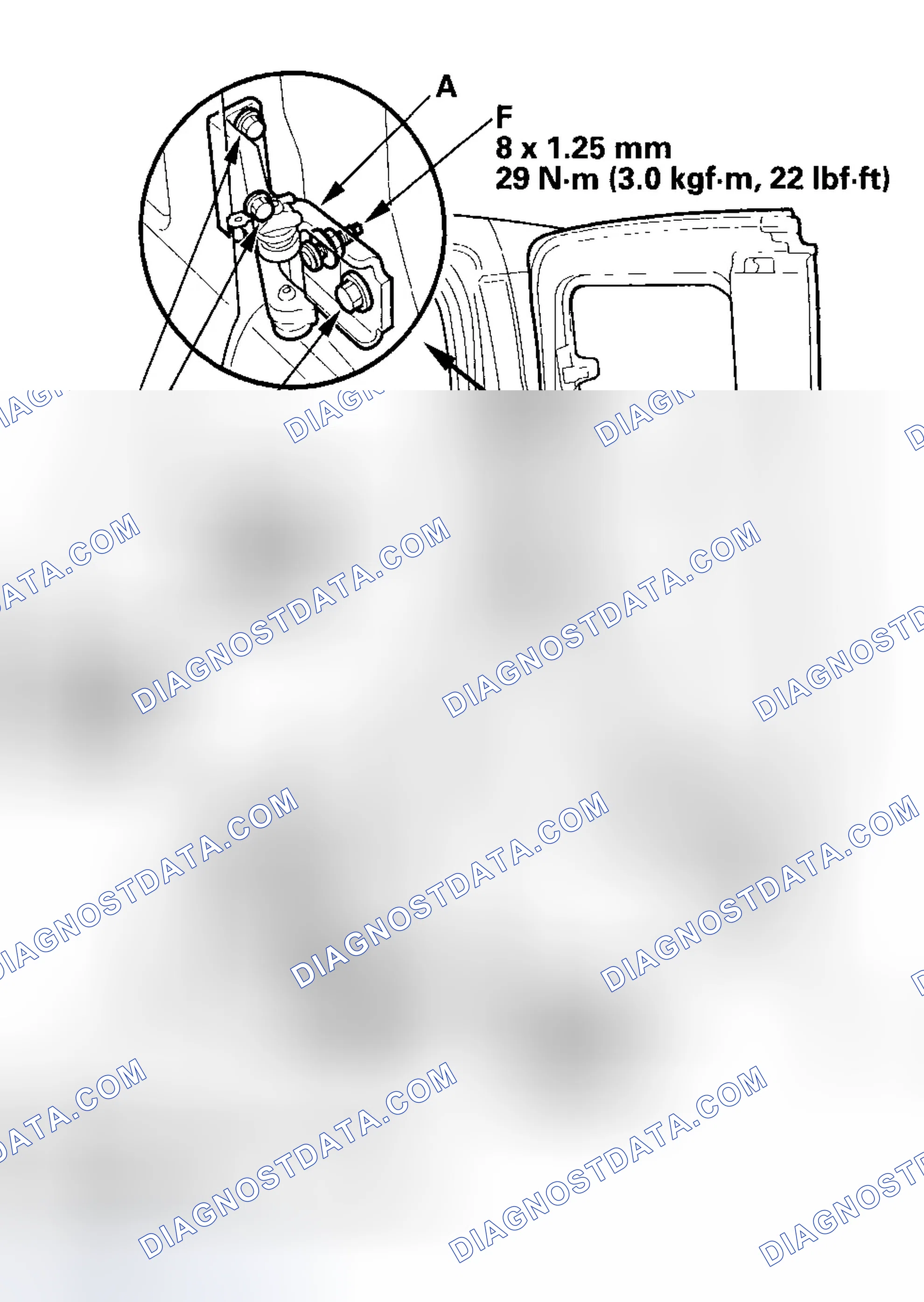 Scheme 11: Rear Door Position Adjustment