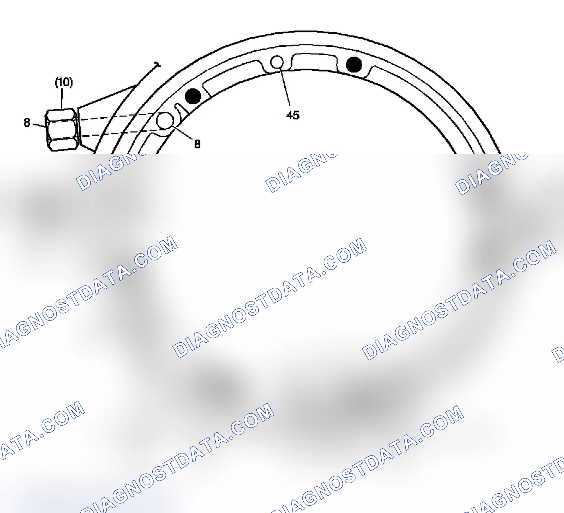 Scheme 27: Case Fluid Passages (Pump Cover Side)