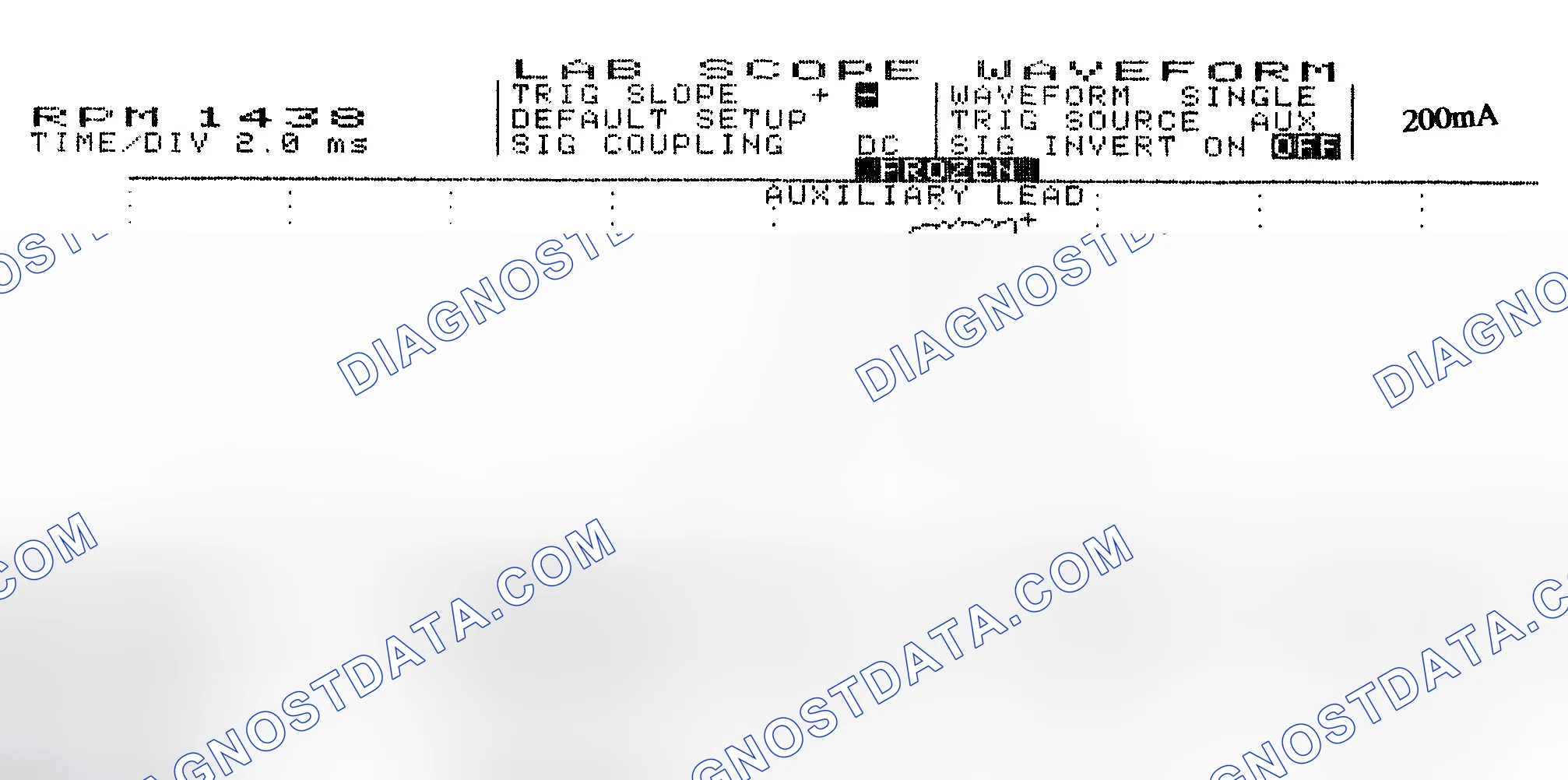 Scheme 15: Single Injector w/Normal Current Flow - Current Pattern