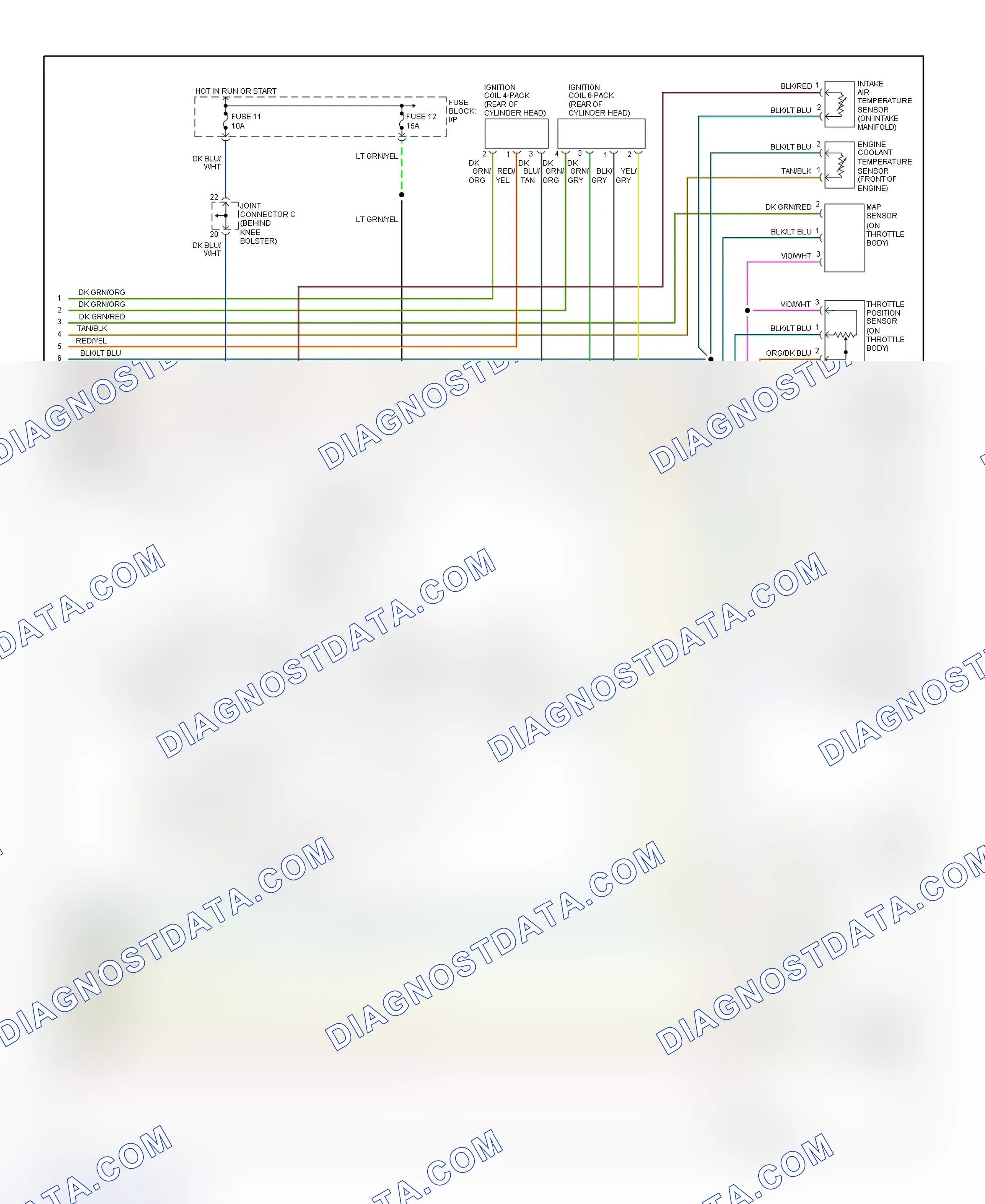 Scheme 144: Wiring Diagram (Ram Pickup - 8.0L - 2 Of 2)