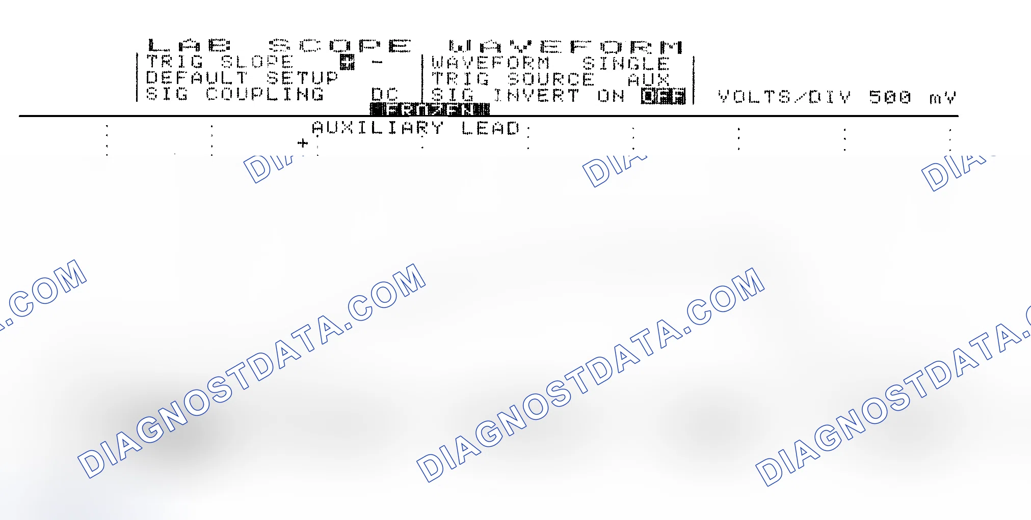 Scheme 14: Single Injector w/Excessive Current Flow - Current Pattern
