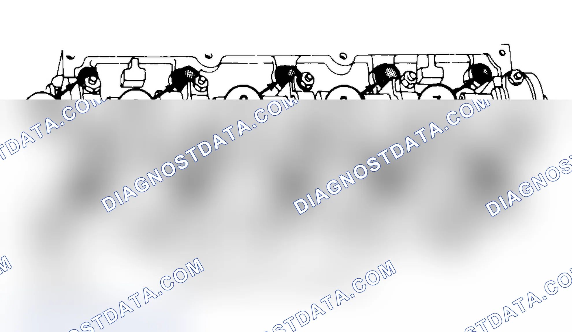 Scheme 3: Typical Cylinder Head Tightening or Loosening Sequence