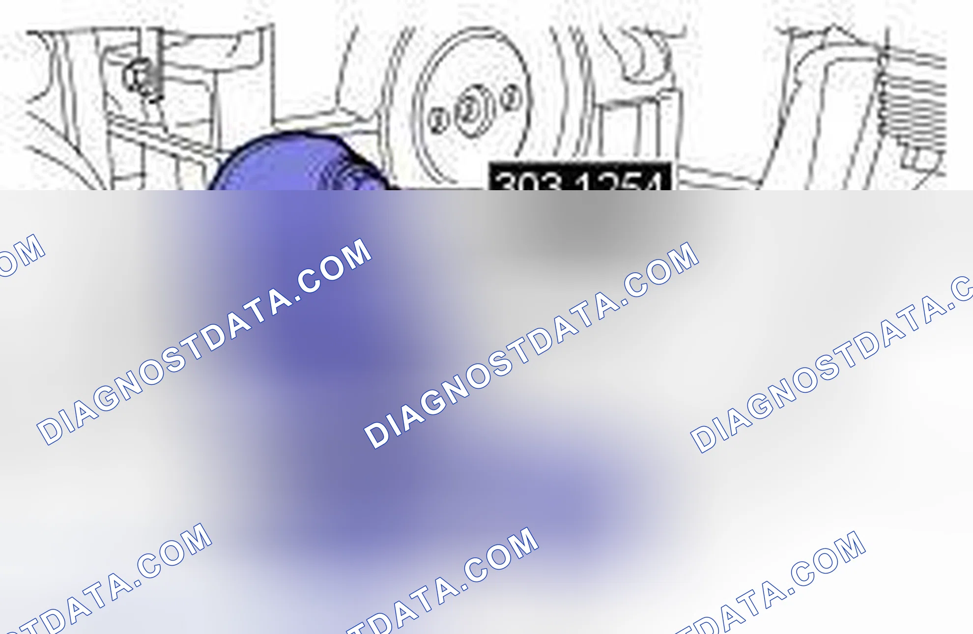 Scheme 64: ENGINE MOUNT RH