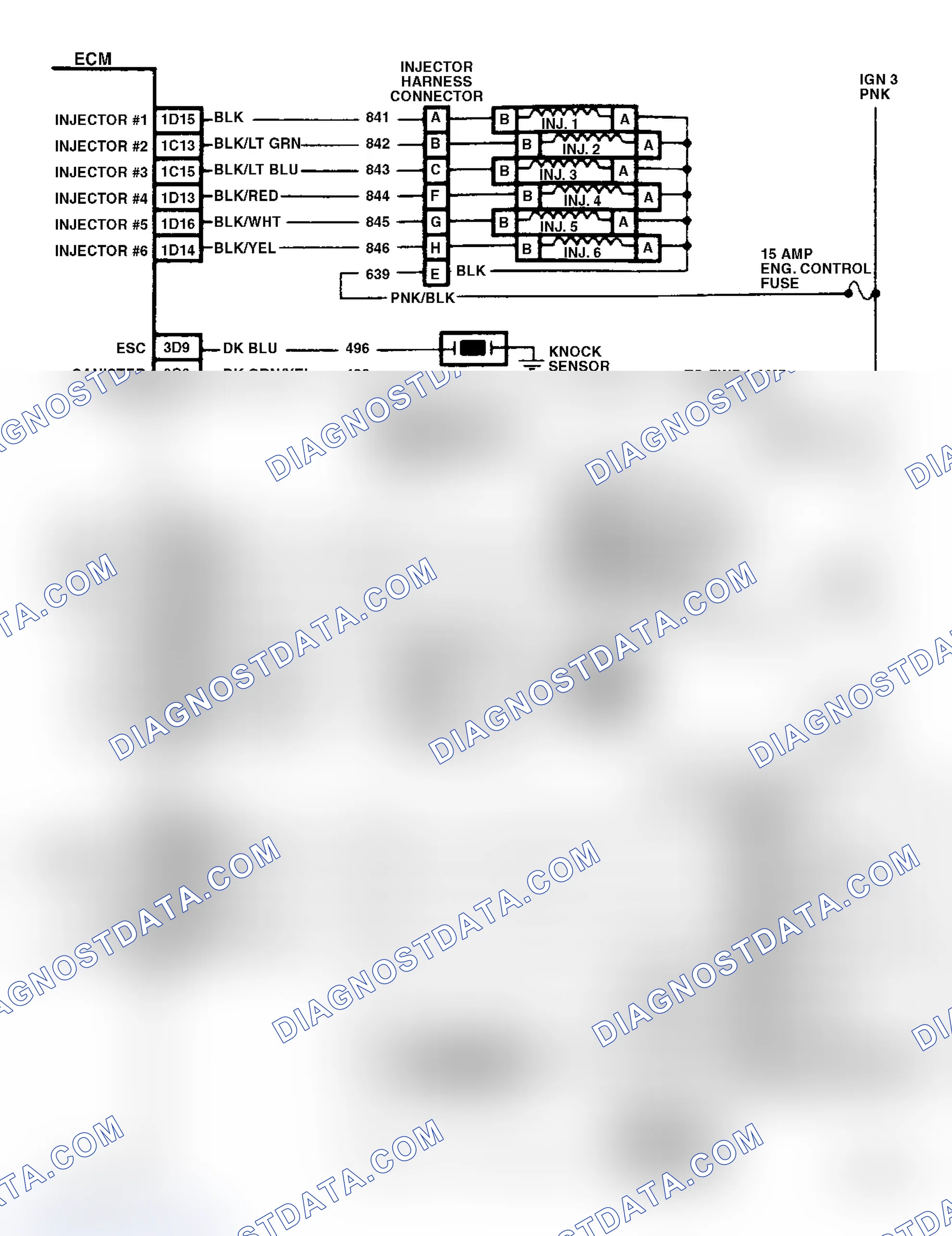Scheme 169: ECM Circuit Schematic B (Part 1 of 4)