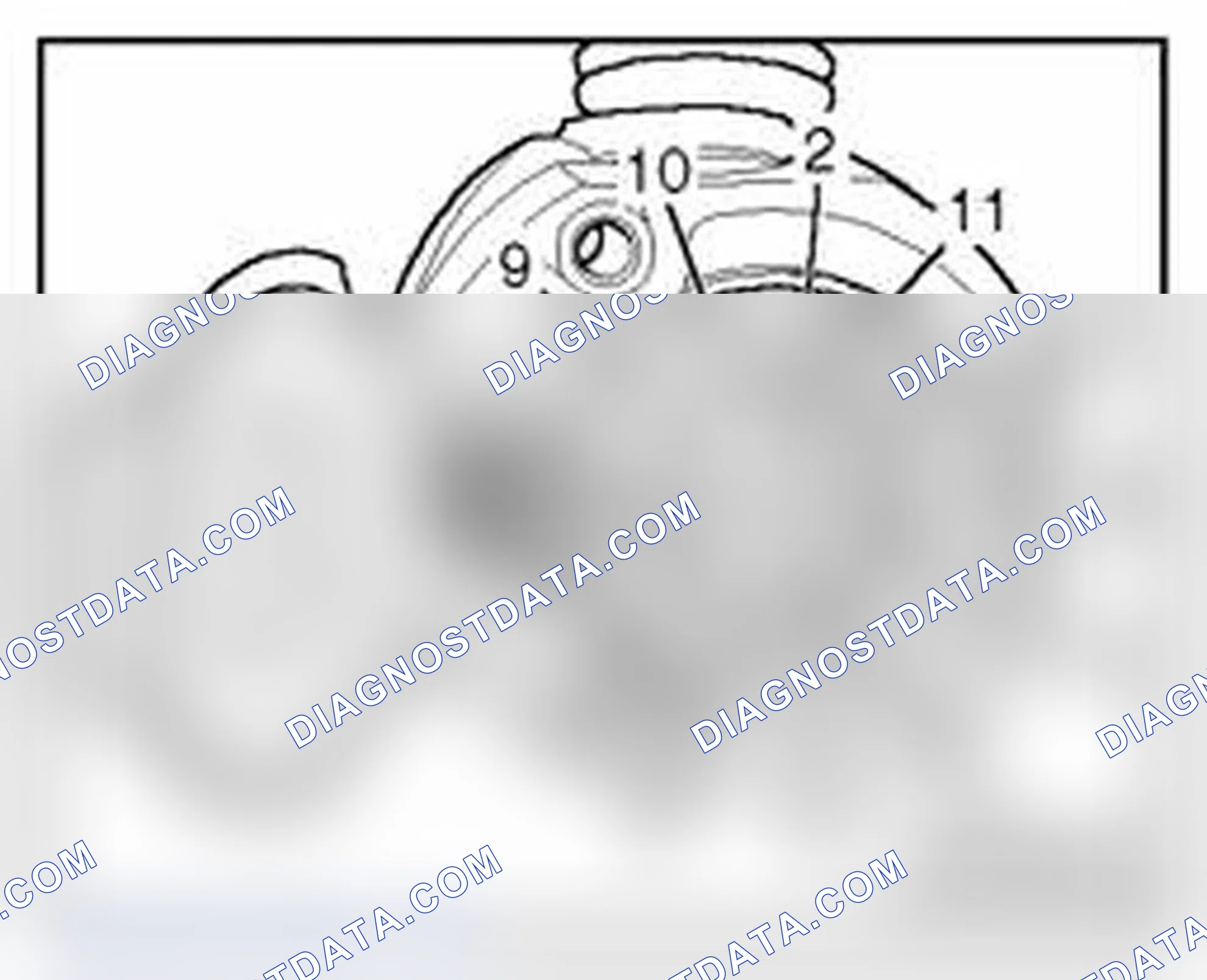 Scheme 460: Trailer Hitch Wiring Socket, Multi-Pin Connector Assignments