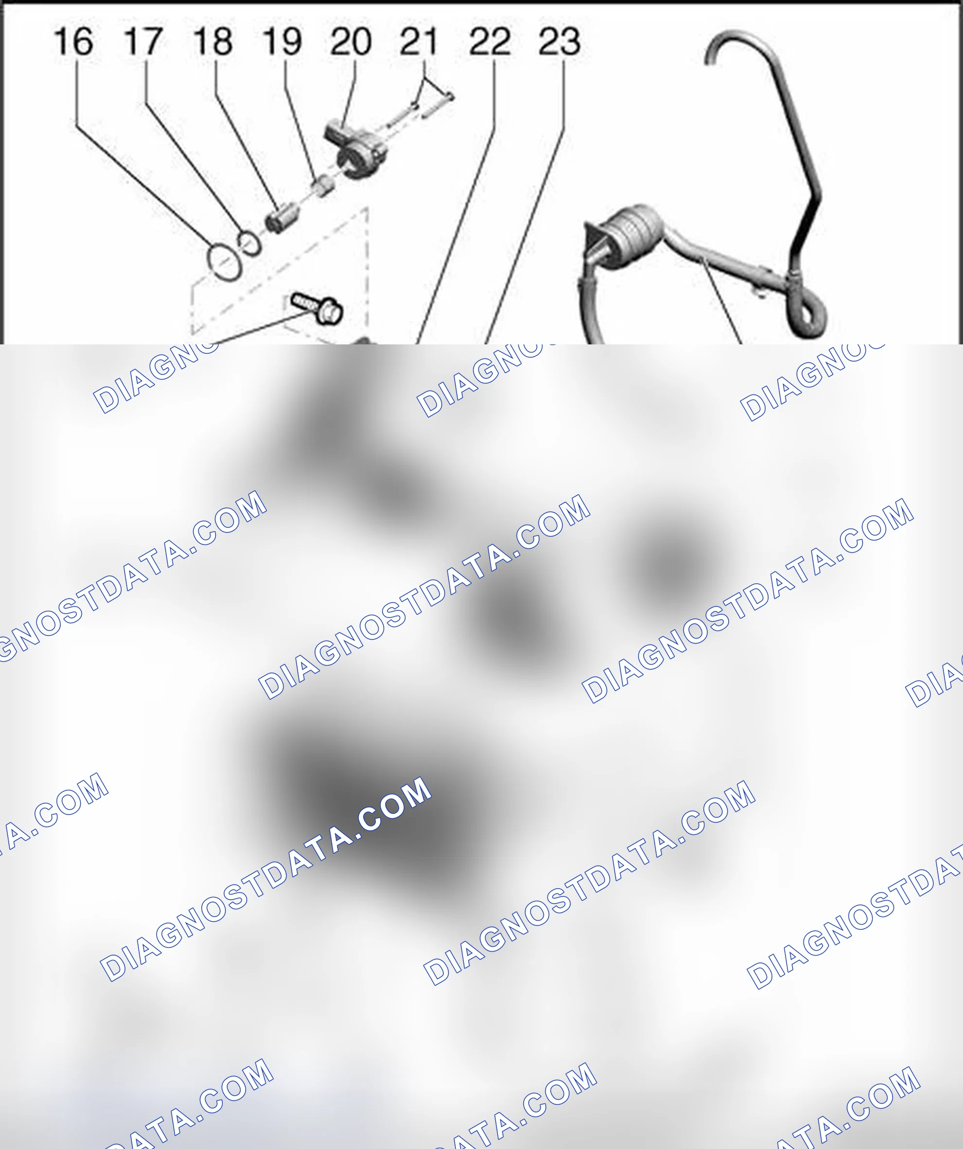 Scheme 273: Air supply unit and solenoid valve block, assembly overview
