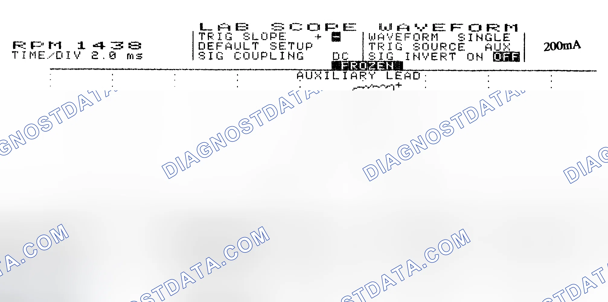 Scheme 15: Single Injector w/Normal Current Flow - Current Pattern
