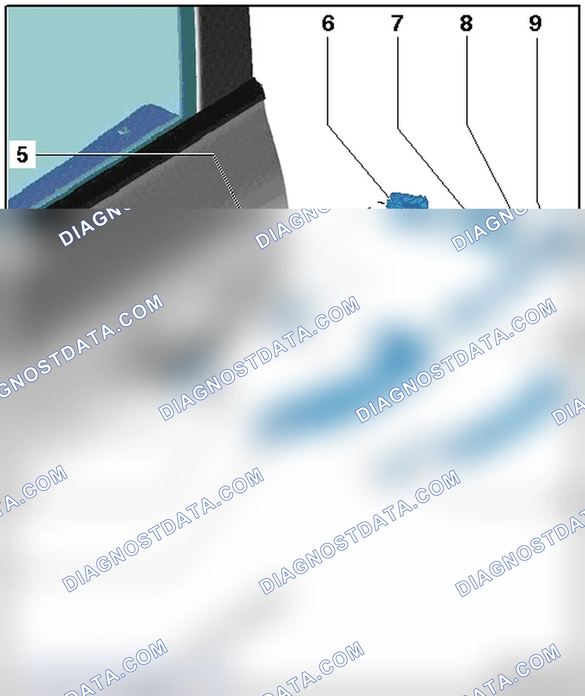 Scheme 335: OUTER DOOR HANDLE OVERVIEW