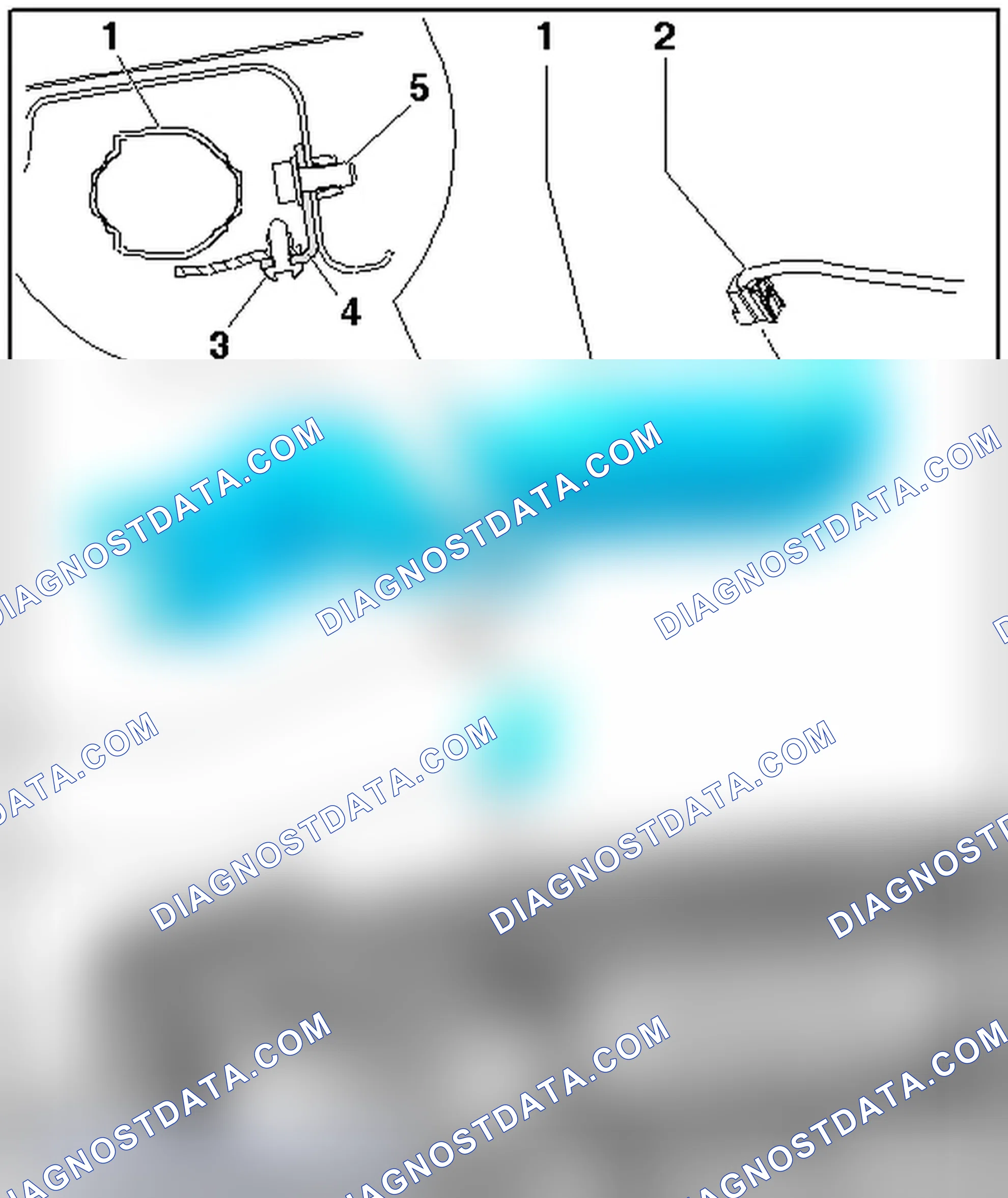 Scheme 59: REAR LID MOTOR ASSEMBLY OVERVIEW