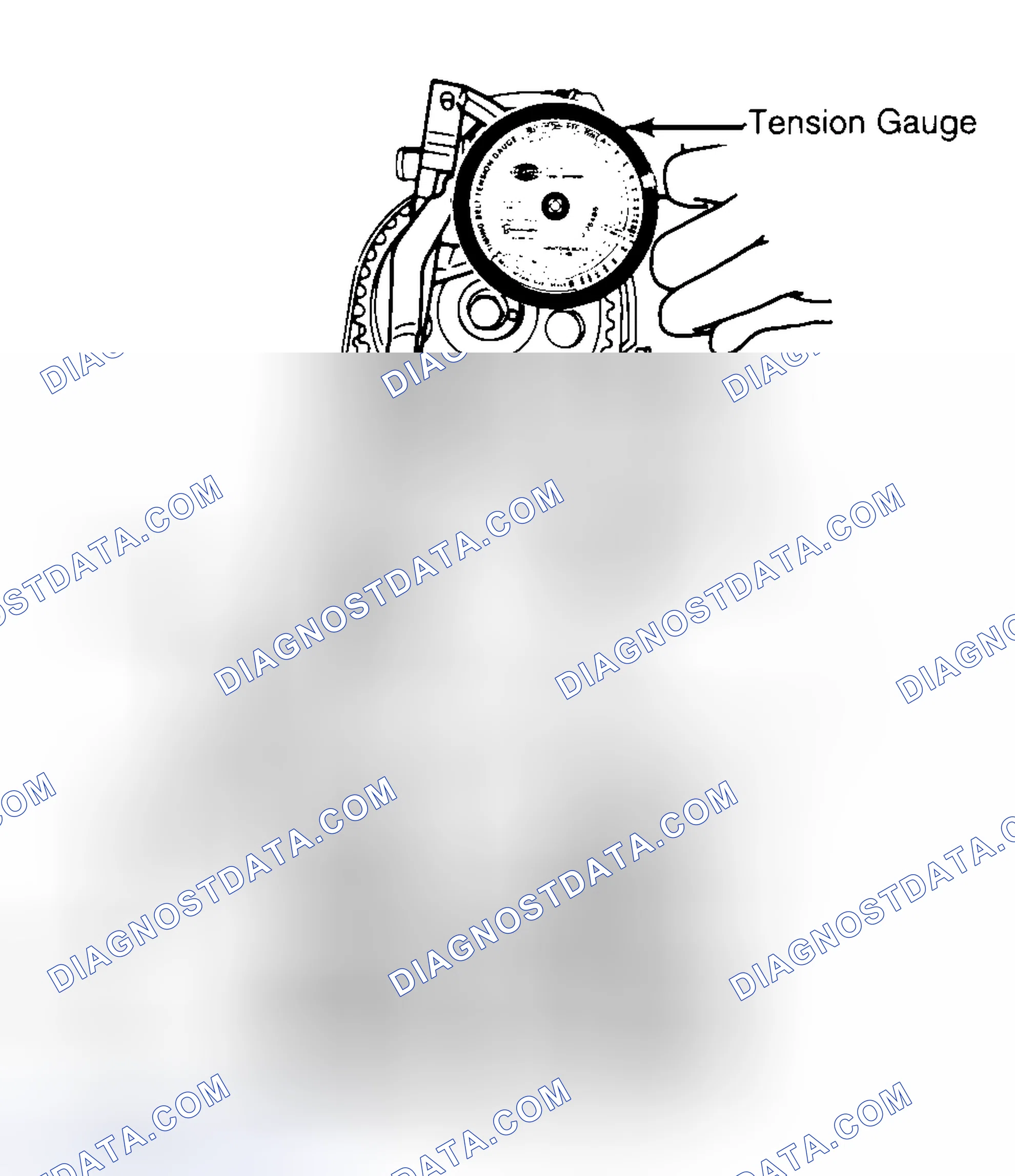 Scheme 3: Adjusting Typical Timing Belt Tension