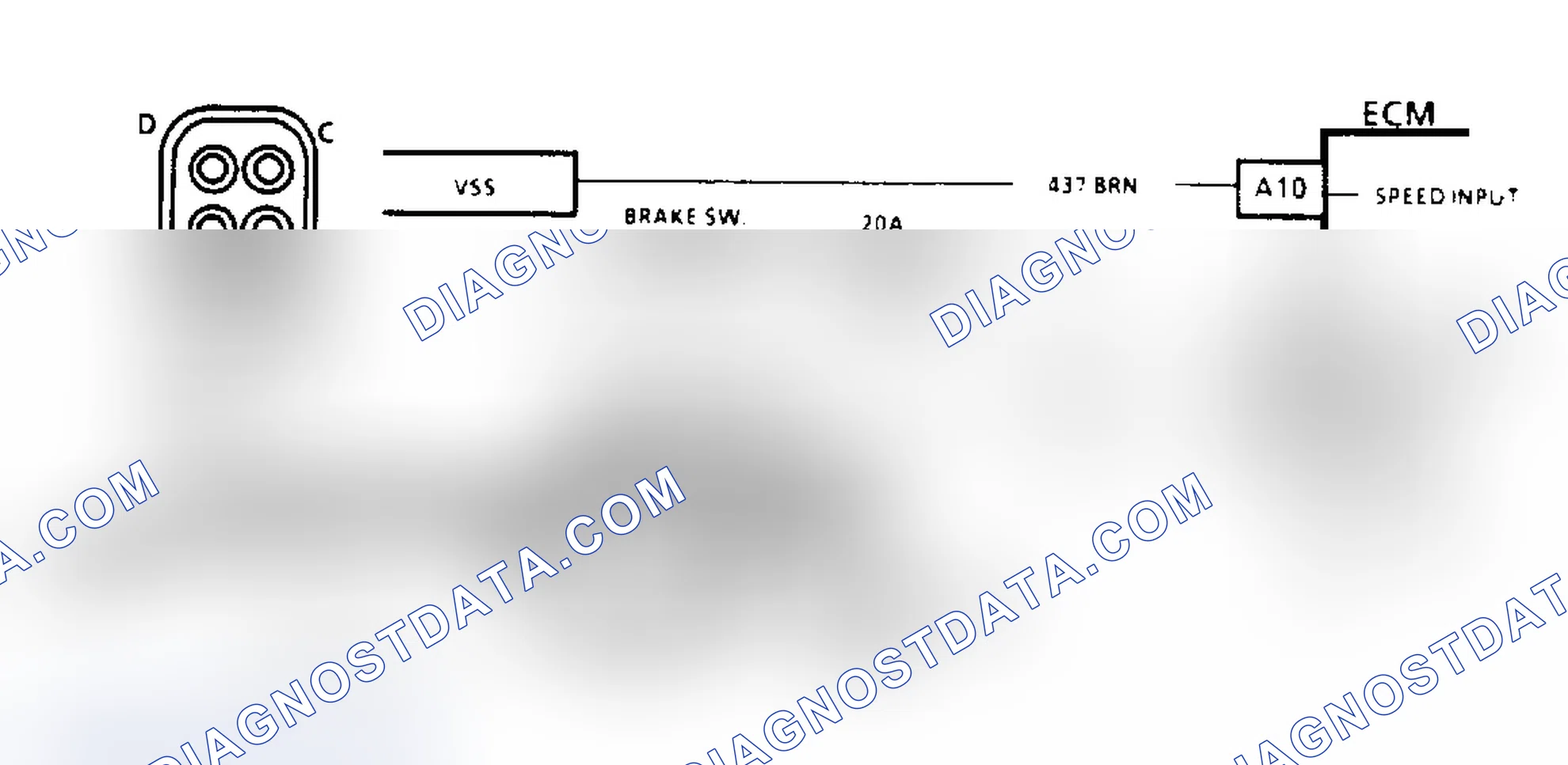 Scheme 154: TCC Elect. Diagnosis Schematic Diagram (4.3/5.0/5.7L Under 8500 GVW)