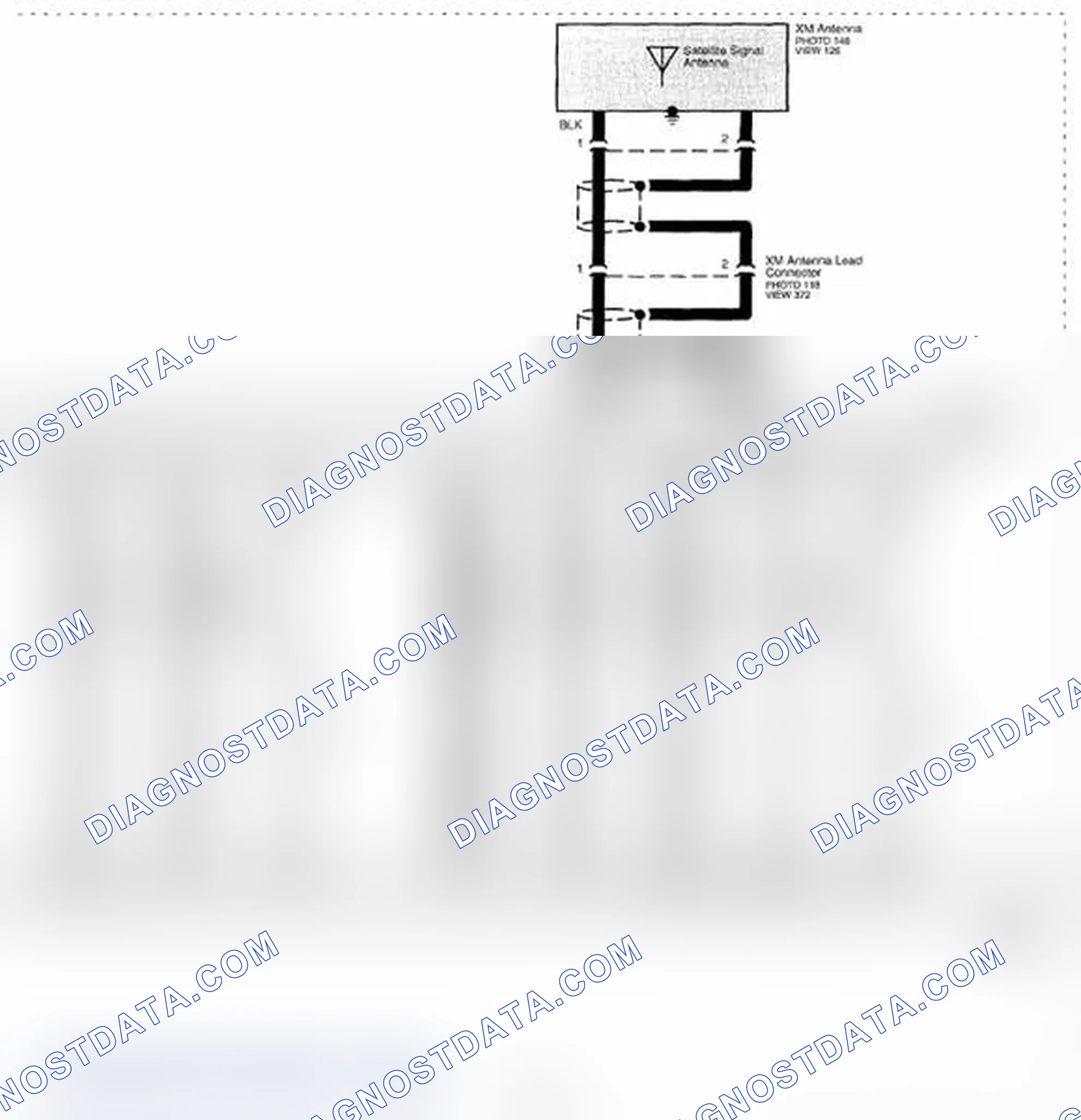 Scheme 427: Audio System Circuit Diagram - Without Navigation (Page 150-6)