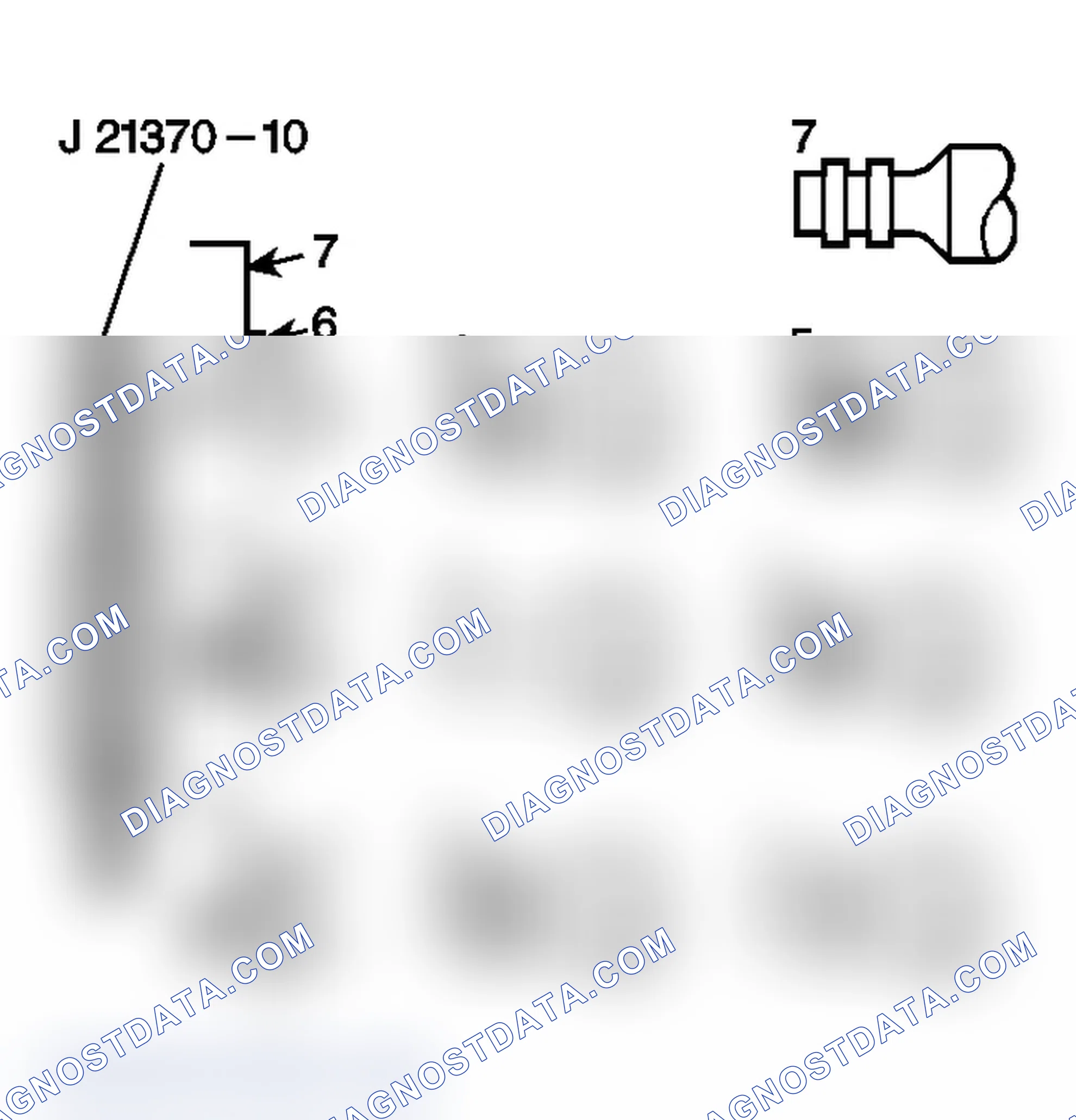 Scheme 496: Low and Reverse Band Servo Piston Pin Specification Chart